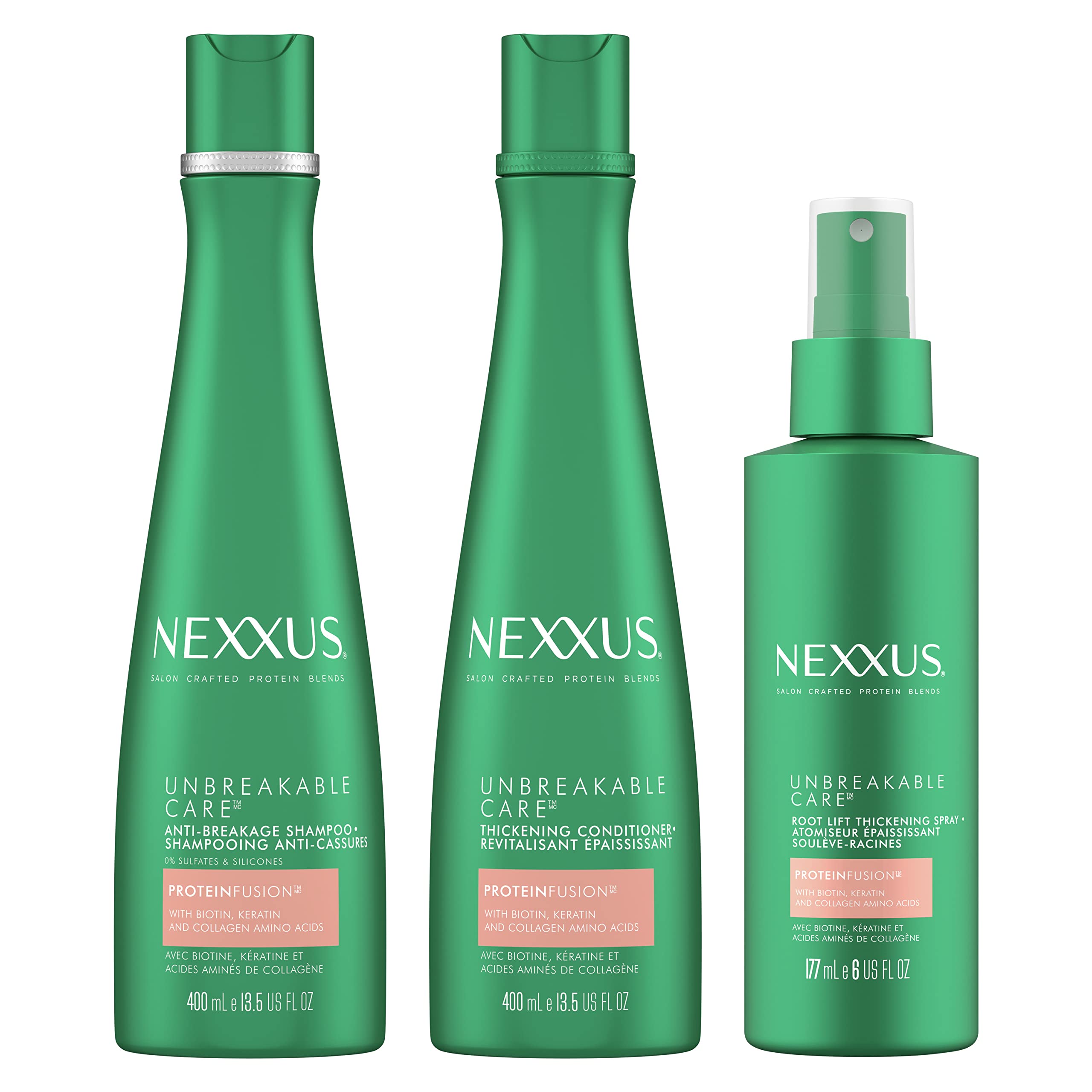 Foto 2 pulgar | Set Para El Cuidado Del Cabello Nexxus Unbreakable Care Champú Y Acondicionador - Venta Internacional.
