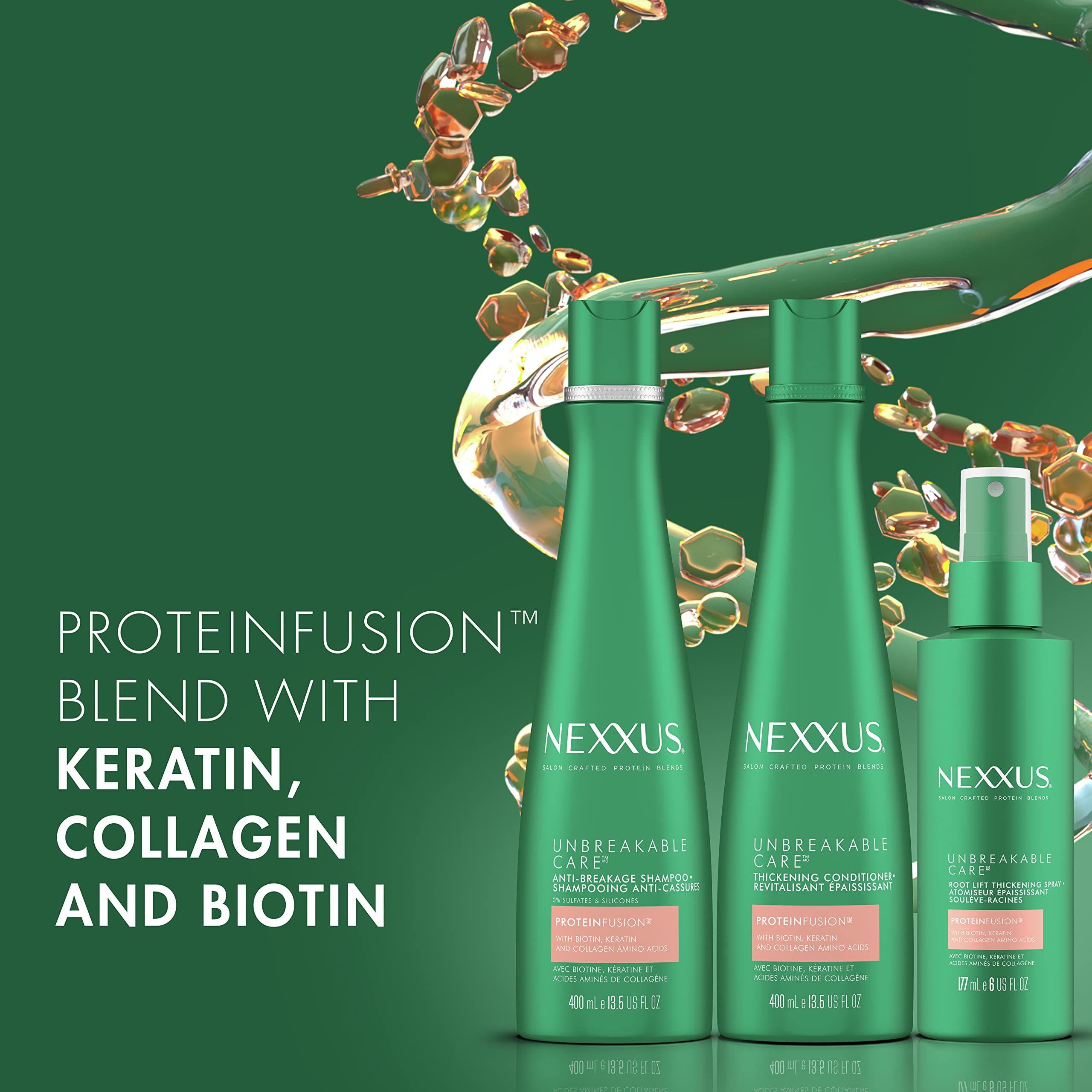 Foto 2 | Set Para El Cuidado Del Cabello Nexxus Unbreakable Care Champú Y Acondicionador - Venta Internacional.
