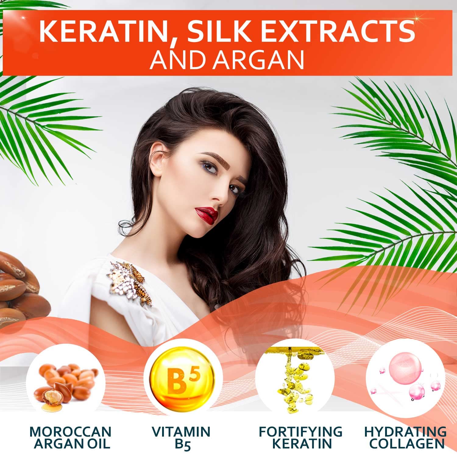 Foto 4 pulgar | Set De Champú Y Acondicionador Bellisso Keratin Anti Frizz - Venta Internacional.
