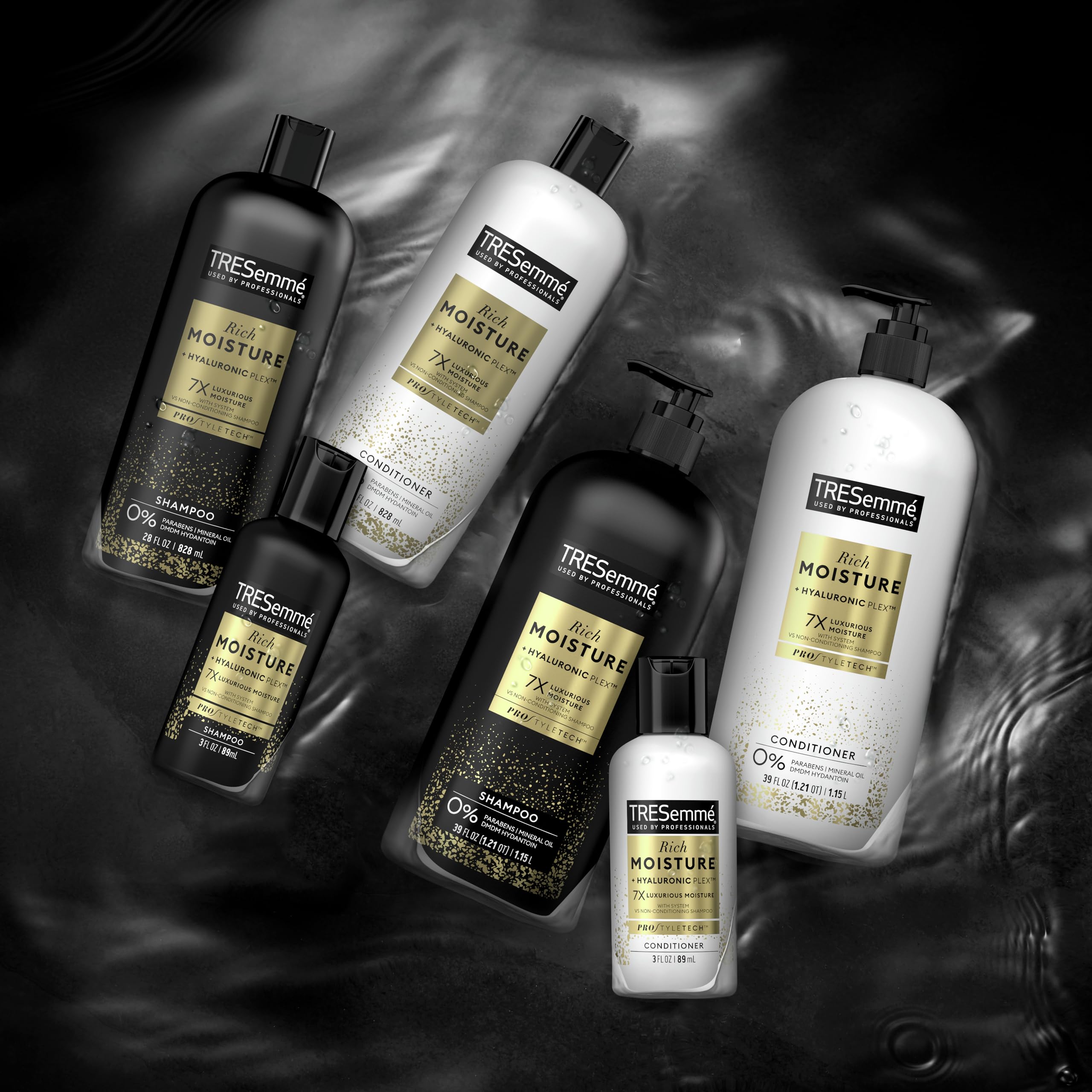 Foto 4 | Champú Y Acondicionador Tresemmé Rich Moisture 828 Ml, Paquete De 2 - Venta Internacional.