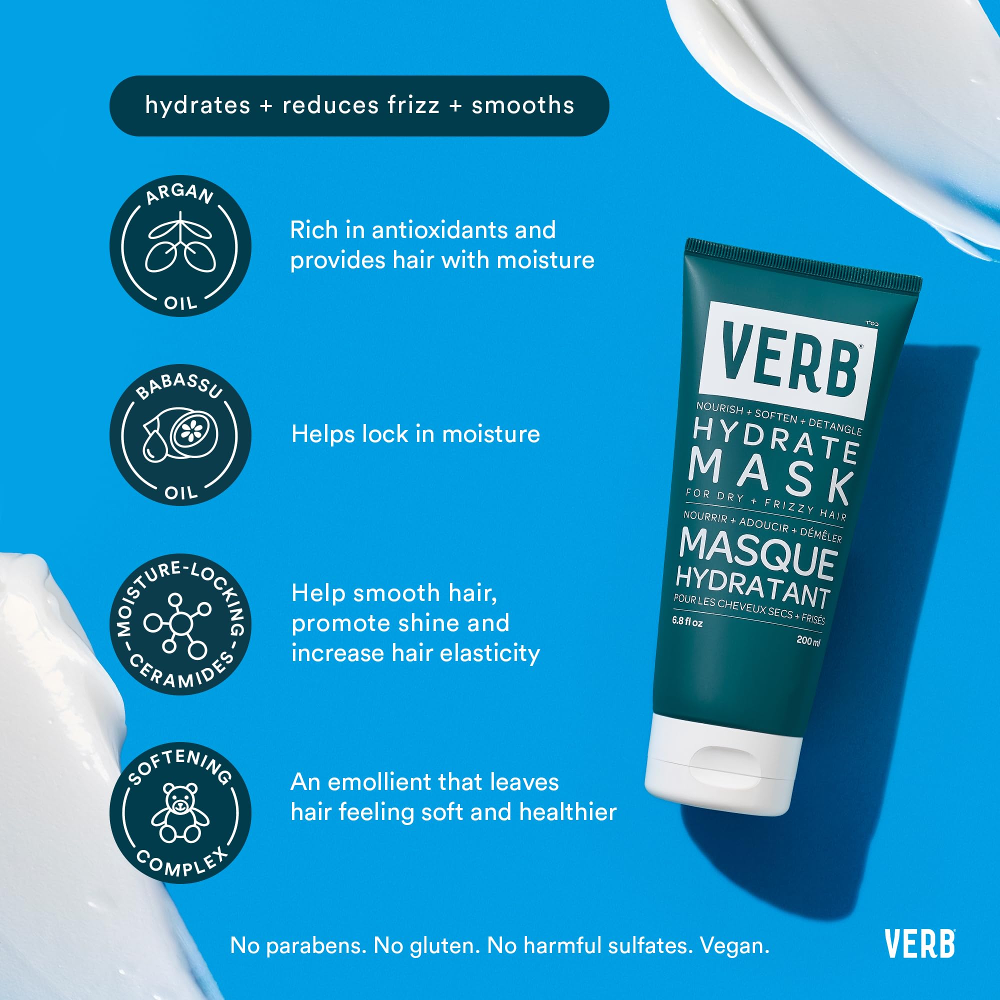 Foto 5 pulgar | Kit De Hidratación Verb Hi Con Fórmulas Lujosas Para El Cabello, 3 Unidades - Venta Internacional.
