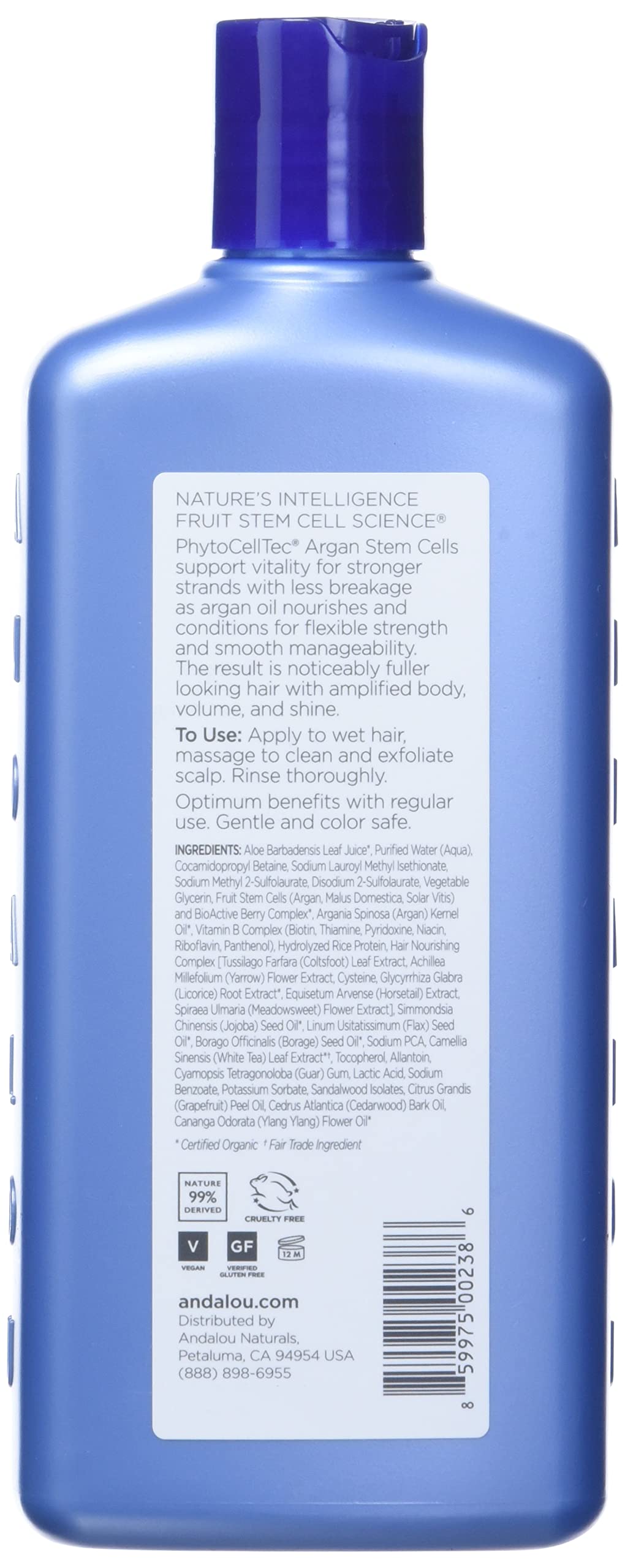 Foto 3 pulgar | Sistema De Tratamiento Para Adelgazar El Cabello Andalou Naturals Age Defying - Venta Internacional.