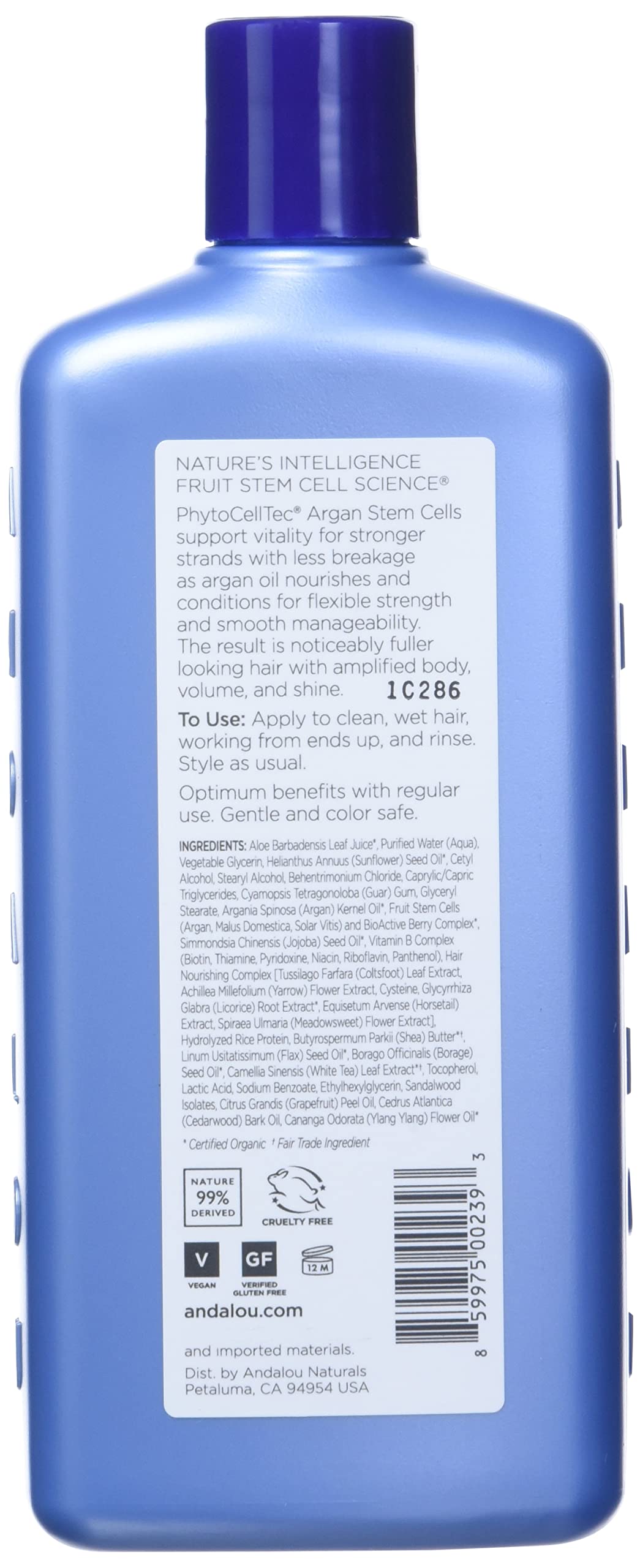 Foto 4 pulgar | Sistema De Tratamiento Para Adelgazar El Cabello Andalou Naturals Age Defying - Venta Internacional.