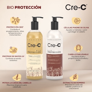 Foto 2 | Set Shampoo Acondicionador Bio Protección Y Loción Capilar Capixyl