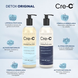 Foto 2 | Set Shampoo Acondicionador Détox Hidratación Y Loción Capilar Capixyl