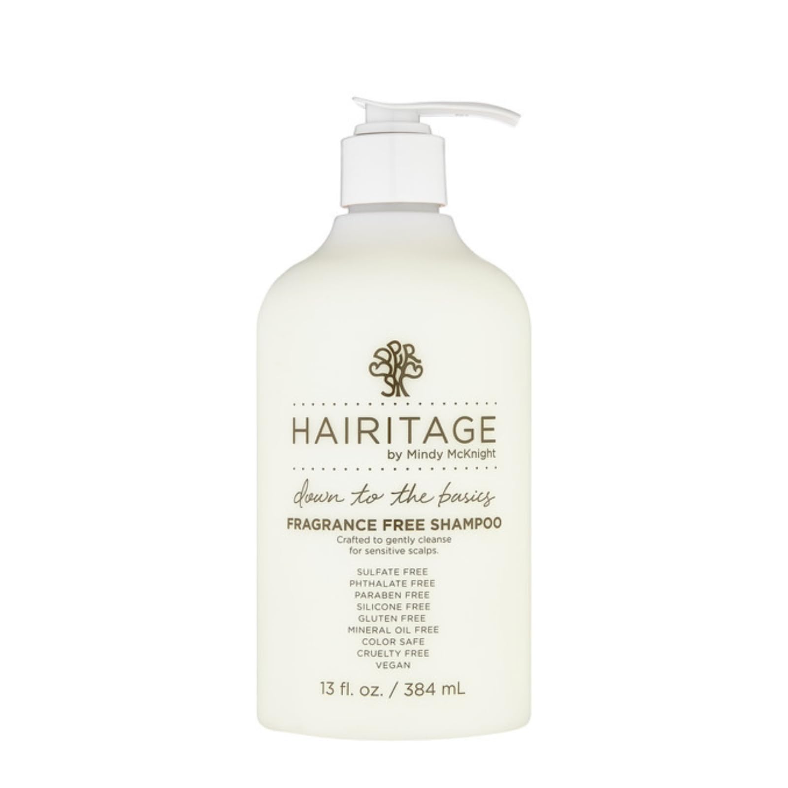Foto 2 pulgar | Champú Hairitage Down To The Basics, Sin Fragancia, 385 Ml - Venta Internacional.