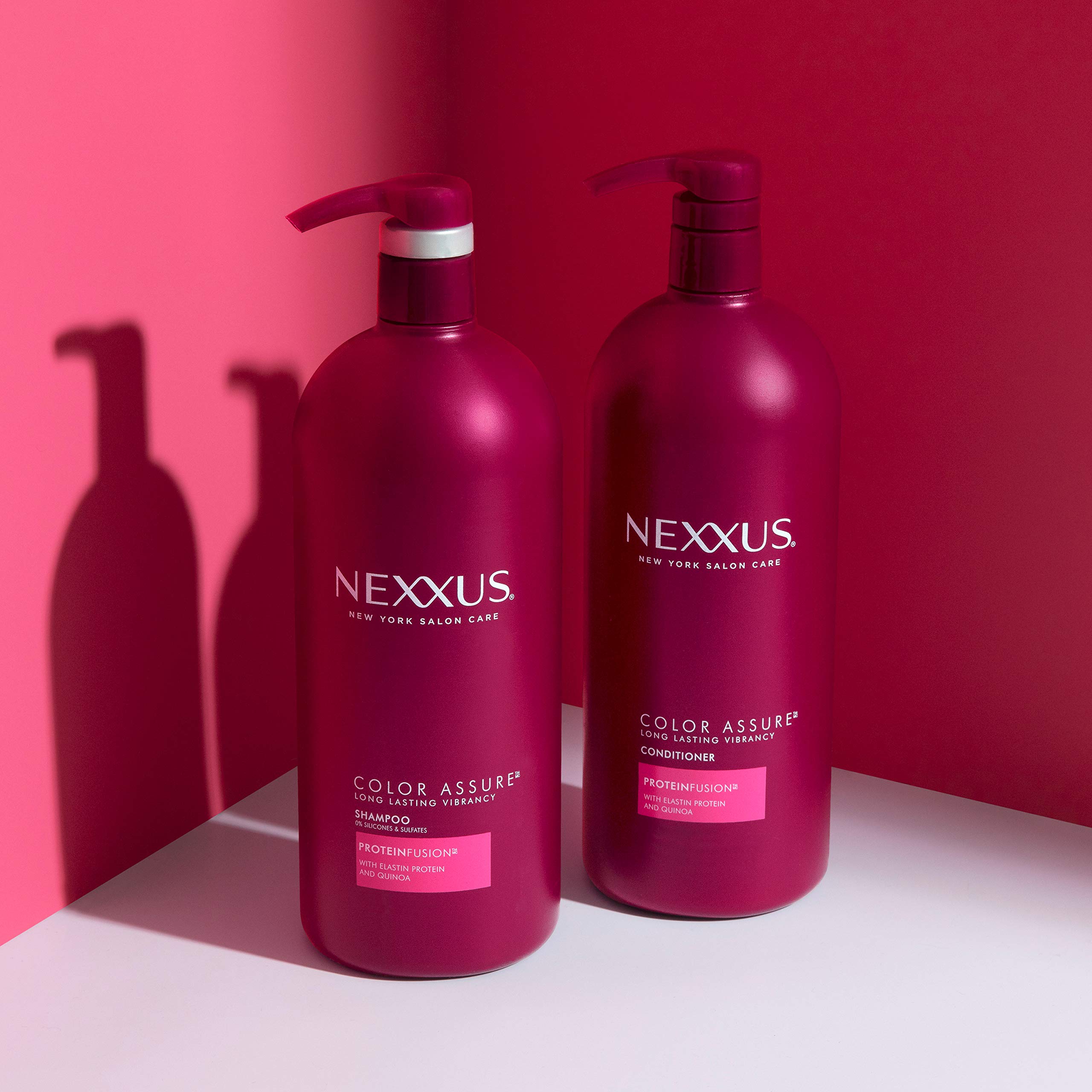 Foto 6 pulgar | Set De Champú Y Acondicionador Nexxus Color Assure 1l - Venta Internacional.