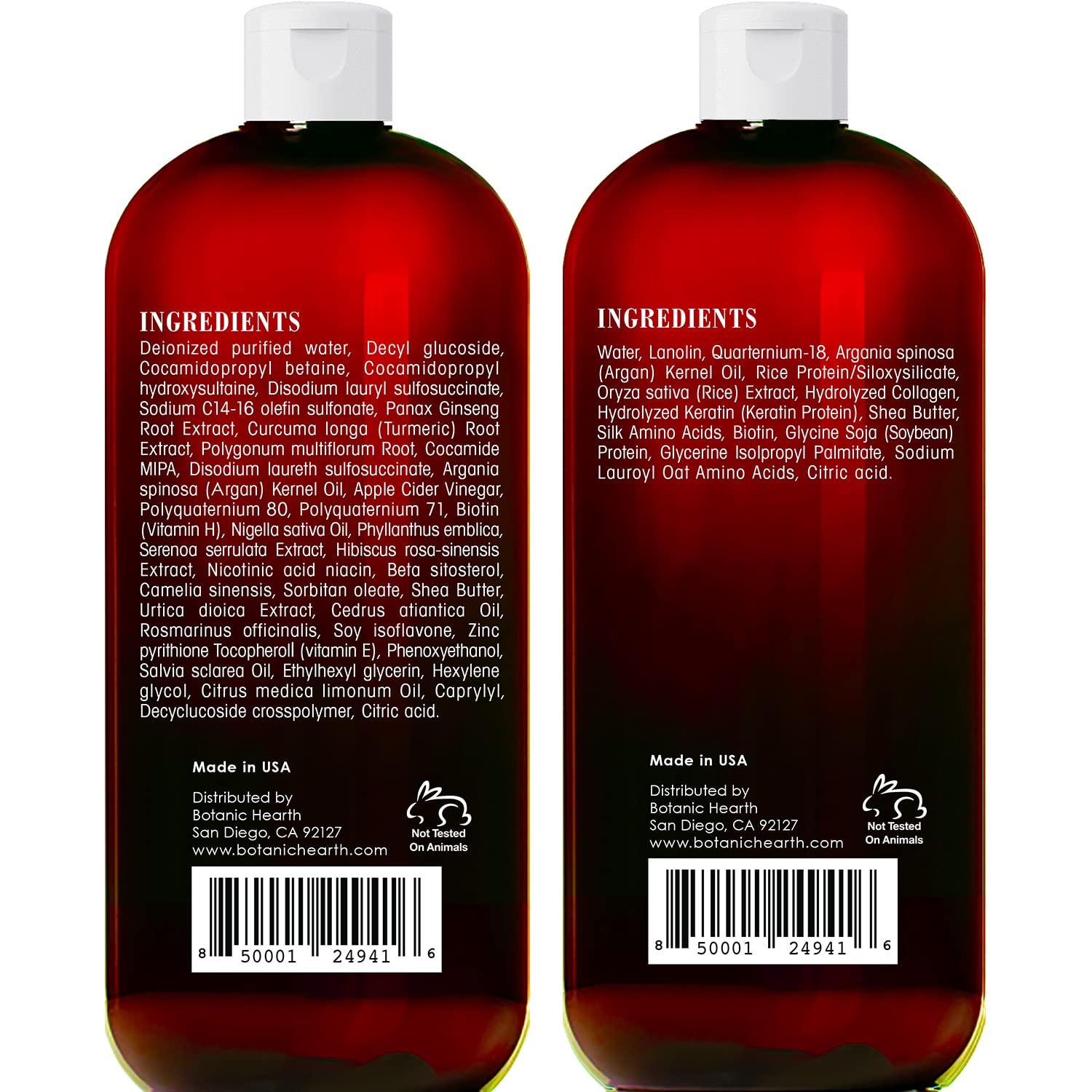 Foto 5 pulgar | Set De Champú Y Acondicionador Botanic Hearth Con Vinagre De Sidra De Manzana - Venta Internacional.