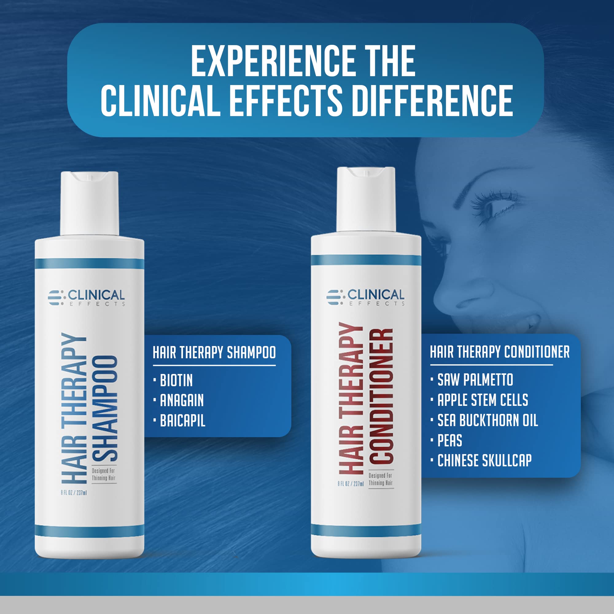 Foto 5 | Set De Champú Y Acondicionador Hair Therapy Clinical Effects - Venta Internacional.
