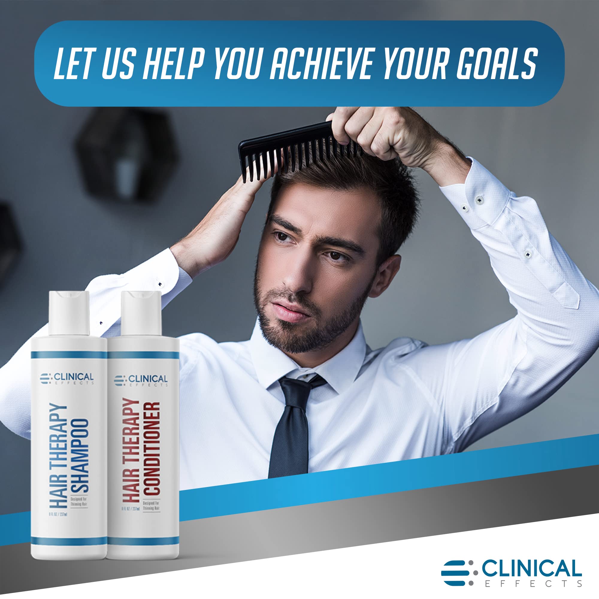 Foto 7 pulgar | Set De Champú Y Acondicionador Hair Therapy Clinical Effects - Venta Internacional.