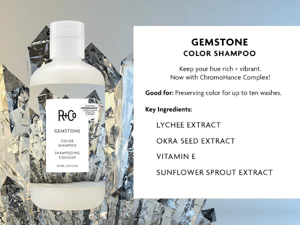 Foto 3 pulgar | Set De Champú Y Acondicionador R+co Gemstone Color 250 Ml - Venta Internacional.