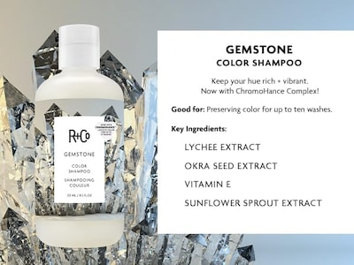 Foto 2 | Set De Champú Y Acondicionador R+co Gemstone Color 250 Ml - Venta Internacional.