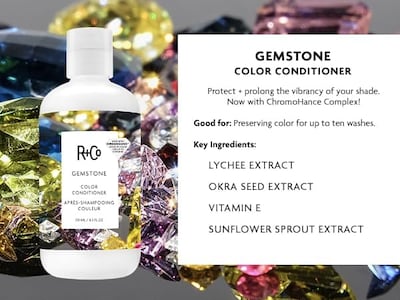 Foto 3 | Set De Champú Y Acondicionador R+co Gemstone Color 250 Ml - Venta Internacional.