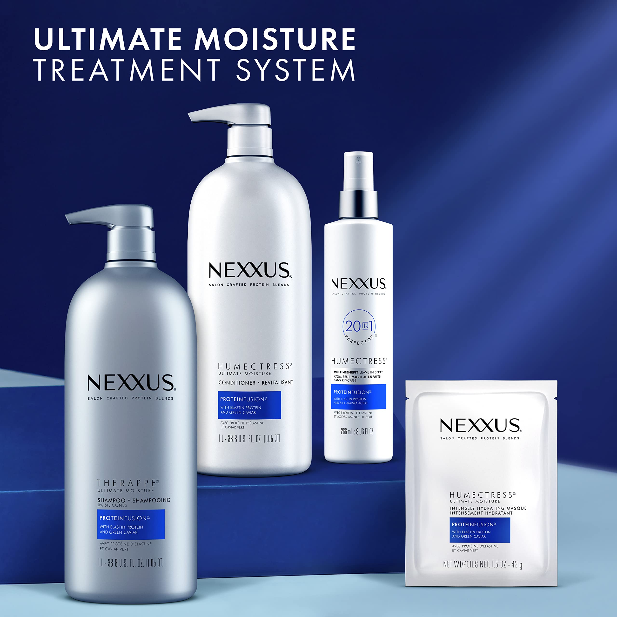 Foto 5 | Champú Nexxus Therappe Ultimate Moisture 1l Para Cabello Seco - Venta Internacional.