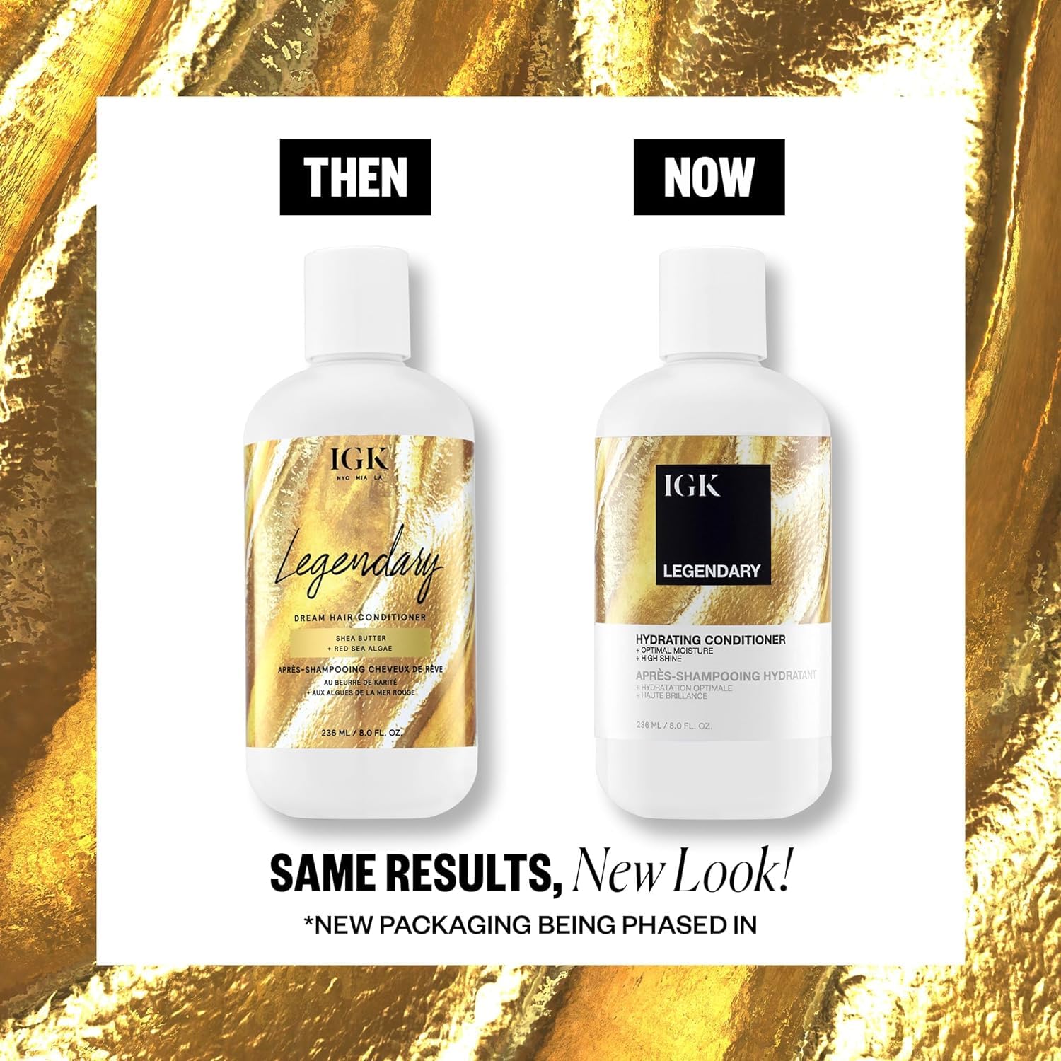 Foto 4 pulgar | Set De Champú Y Acondicionador Igk Legendary Dream Hair 240 Ml - Venta Internacional.
