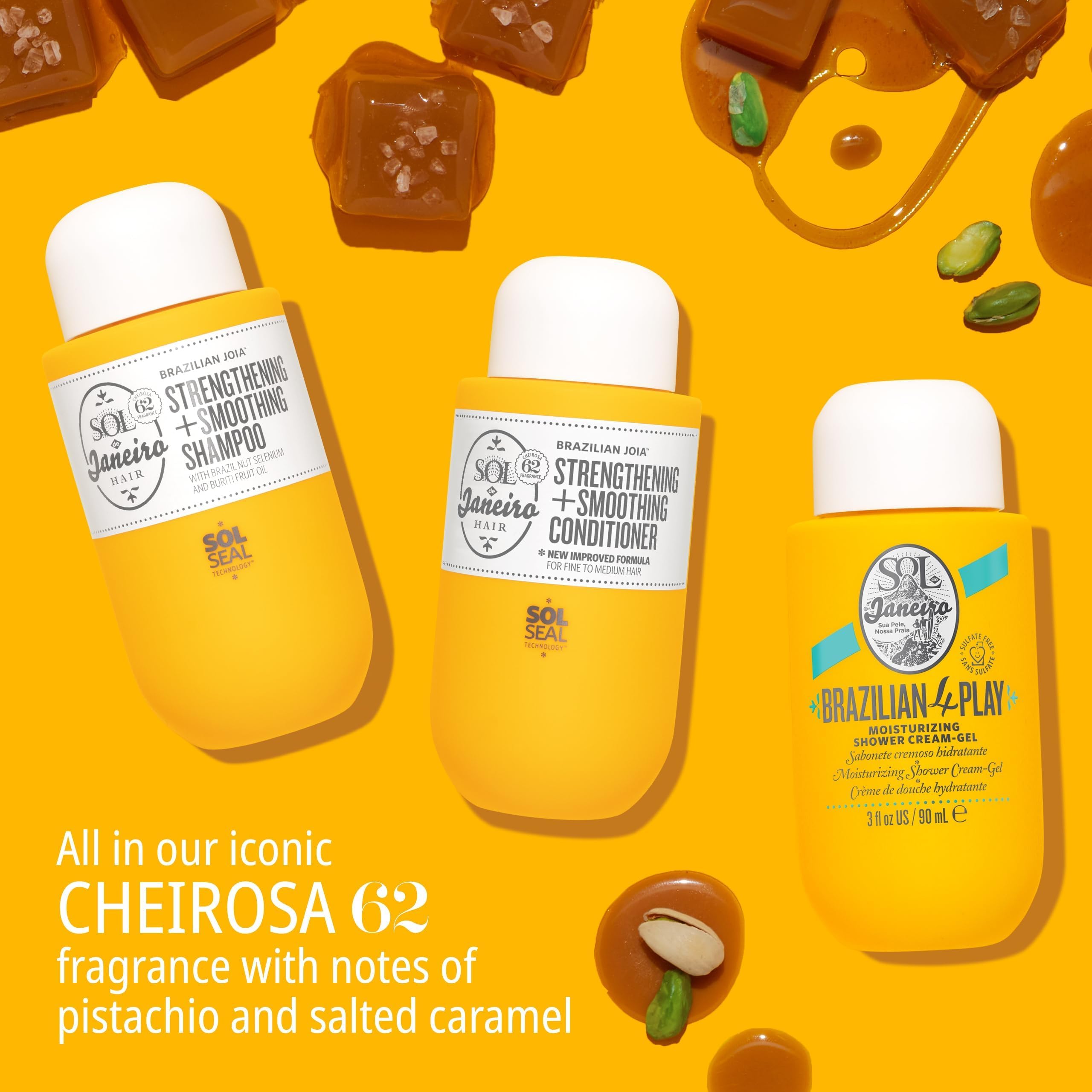 Foto 5 pulgar | Set Body Wash + Shampoo Y Acondicionador Sol De Janeiro 4 Play - Venta Internacional
