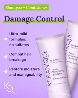 Foto 3 | Set para el Cuidado del Cabello Keranique Damage Control Shampoo & Acondicionador - Venta Internacional