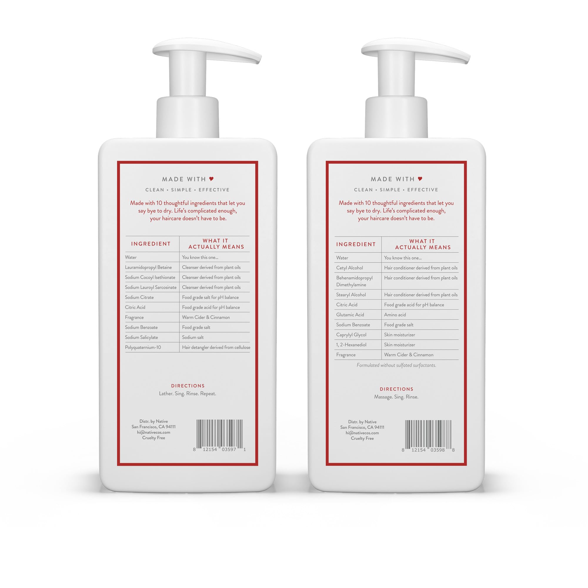 Foto 6 pulgar | Set De Champú Y Acondicionador Native Strengthening 490 Ml - Venta Internacional.