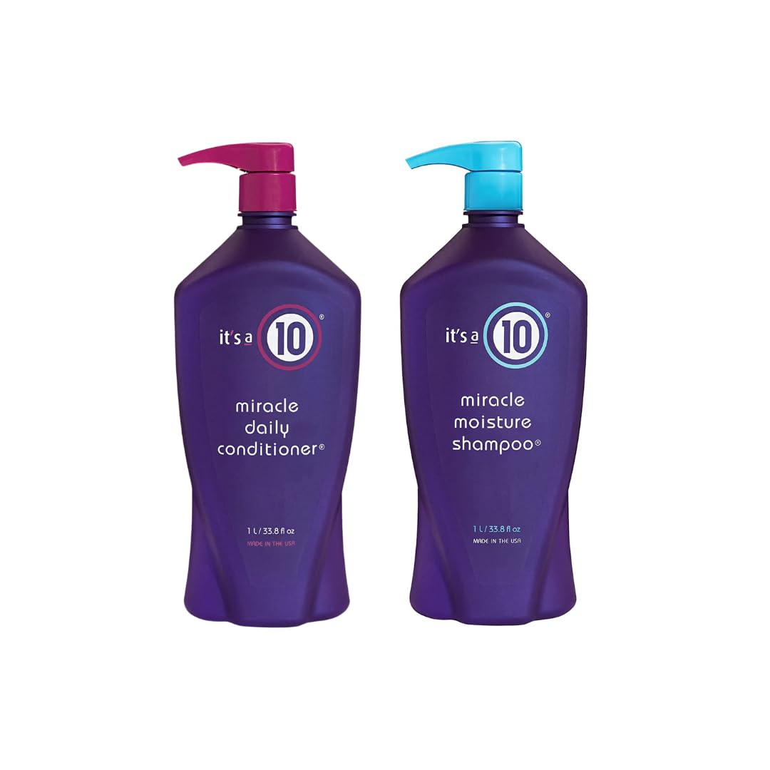 Foto 2 pulgar | Champú Y Acondicionador It's A 10 Miracle Moisture Duo De 1 Litro - Venta Internacional.