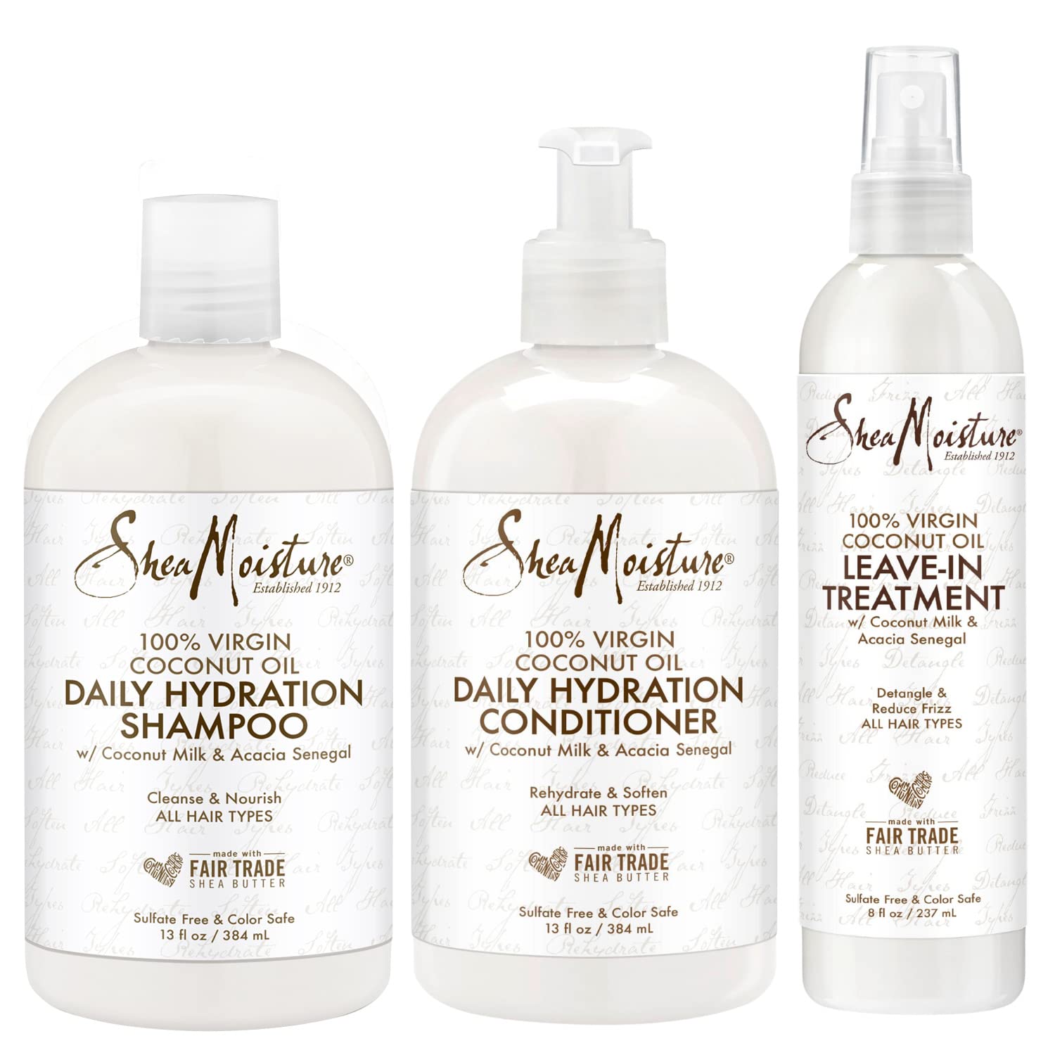 Foto 1 | Set de Champú + Acondicionador + Tratamiento Shea Moisture Daily Hydration - Venta Internacional