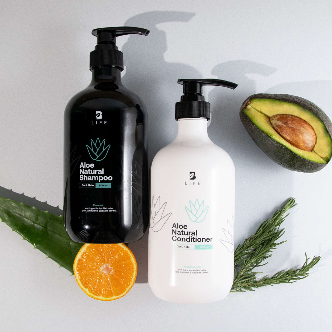 Foto 8 pulgar | Set de Shampoo y Acondicionador B Life de 800 ml