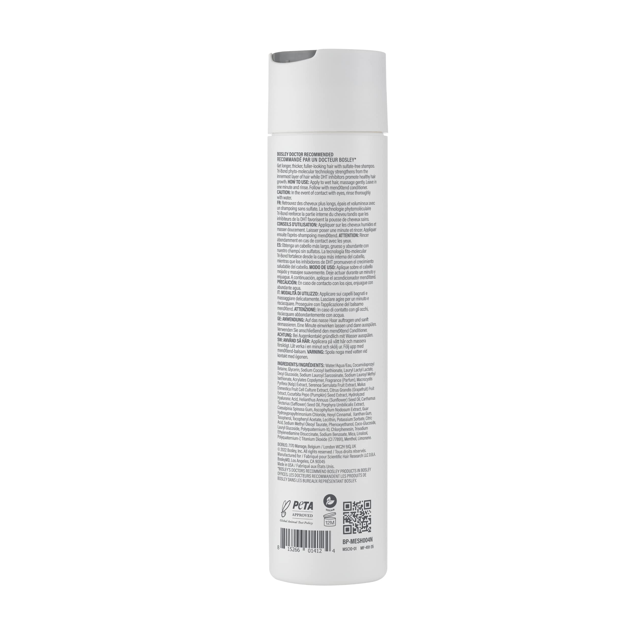 Foto 2 | Champú, Acondicionador Y Kit Bosleymd Mendxtend Strengthening - Venta Internacional.