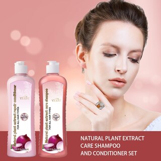 Foto 3 | Set De Champú Y Tratamiento Con Cebolla, Biotina Y Romero Para El Cuidado Del Cabello - Venta Internacional.