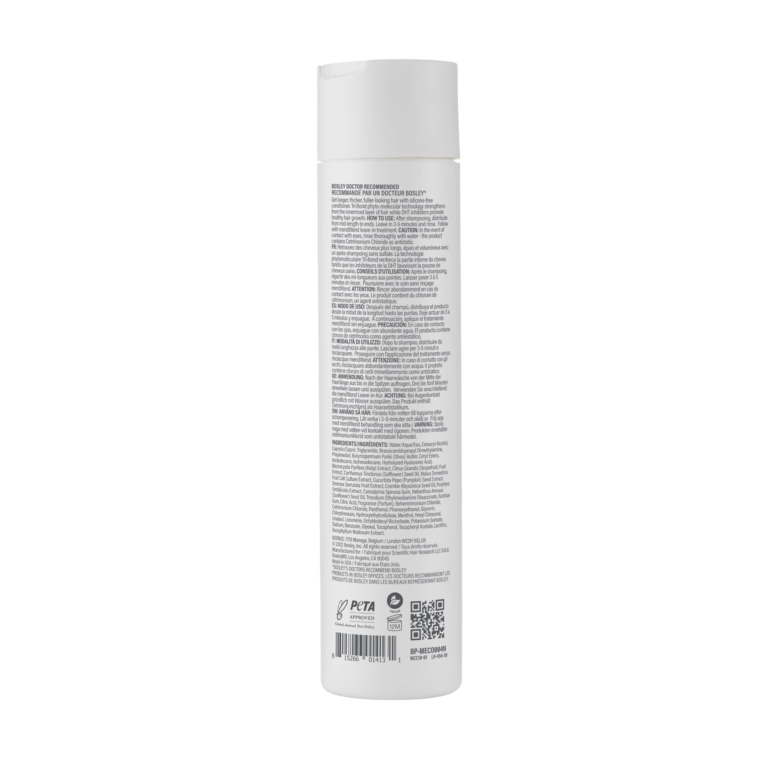 Foto 3 pulgar | Champú Y Acondicionador Fortalecedor Bosleymd Mendxtend Para El Cuidado Del Cabello - Venta Internacional.