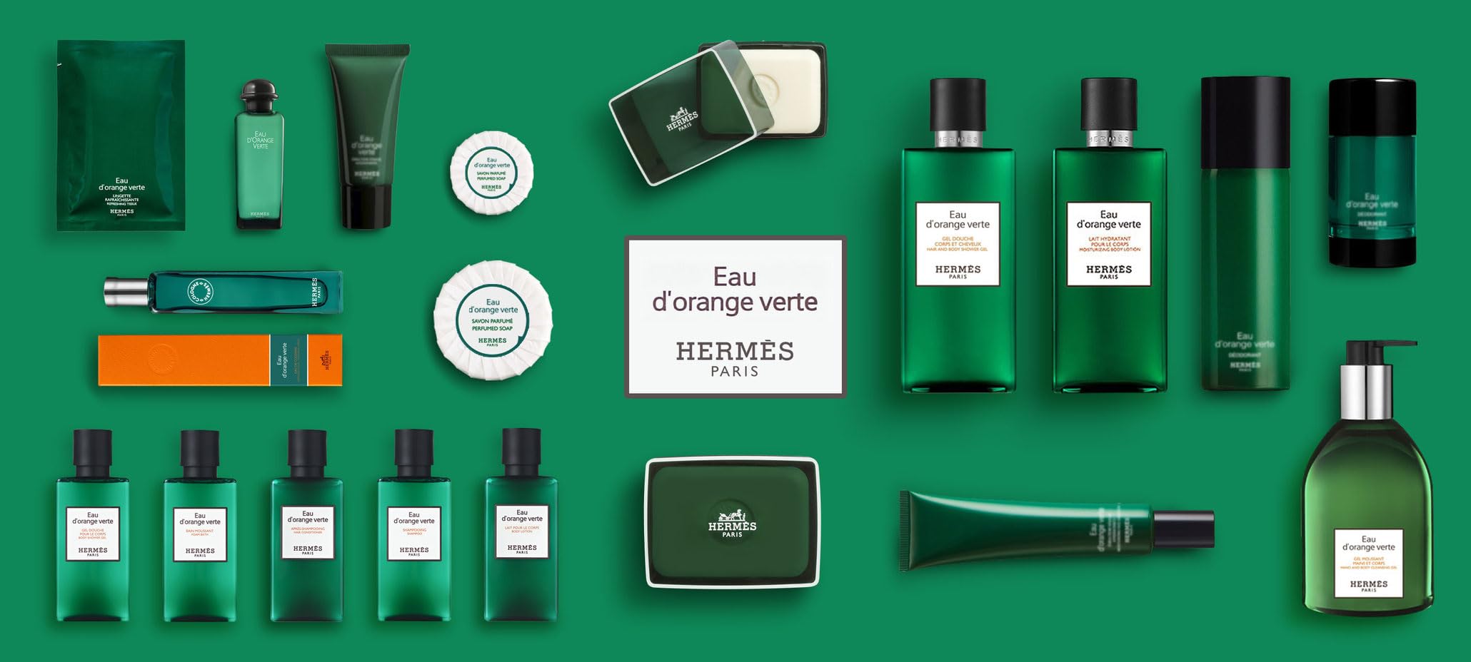 Foto 6 pulgar | Gel De Ducha Amenity Set Hermes Eau D'orange Verte, 80 Ml, 3 - Venta Internacional.