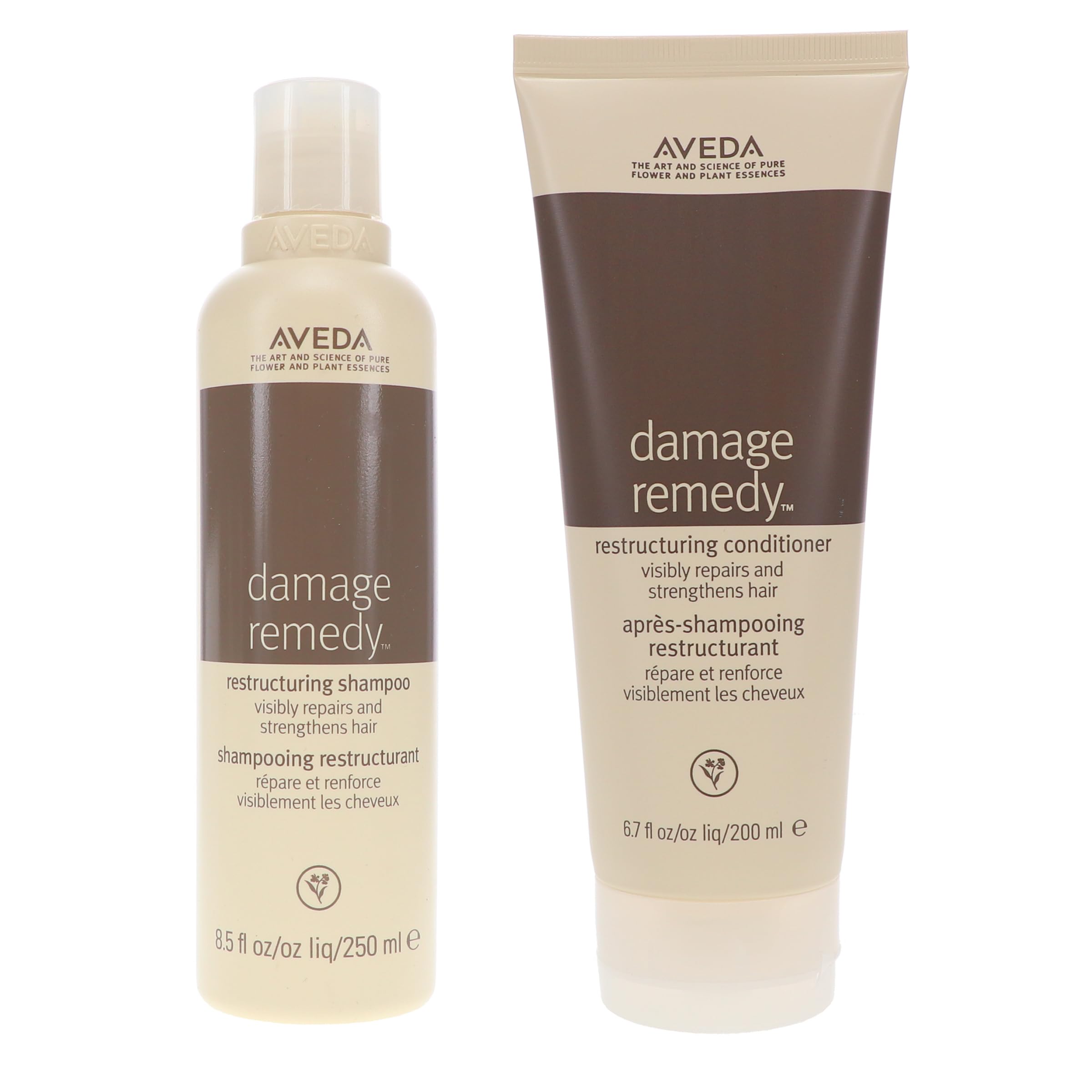 Foto 2 pulgar | Champú Y Acondicionador Duo Aveda Damage Remedy 250 Ml - Venta Internacional.