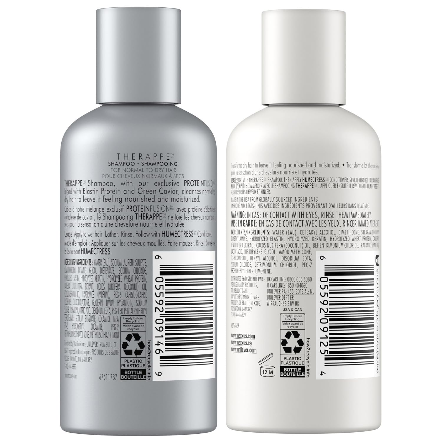 Foto 2 | Champú y Acondicionador Nexxus Therappe Travel-size 89 Ml - Venta Internacional