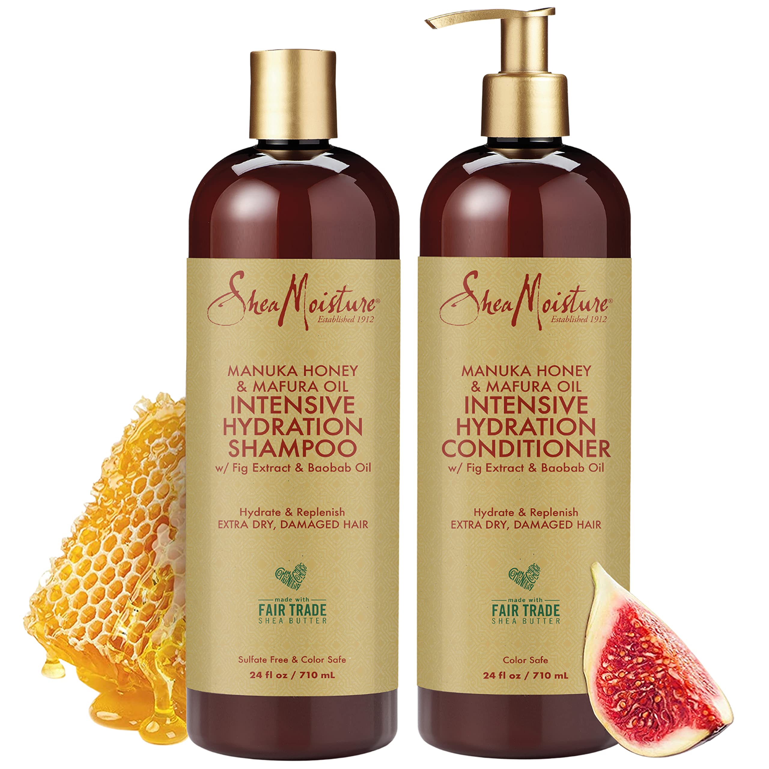 Foto 4 pulgar | Set de Shampoo y Acondicionador Sheamoisture Intensive Hydration - Venta Internacional