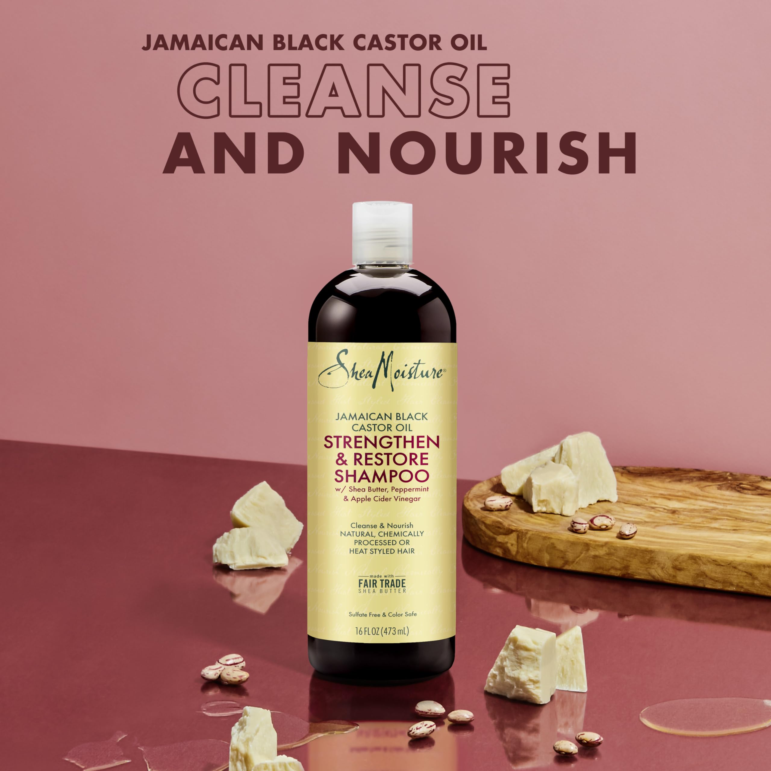 Foto 4 pulgar | Set para El Cuidado Del Cabello Sheamoisture Jamaican Black Castor Oil - Venta Internacional