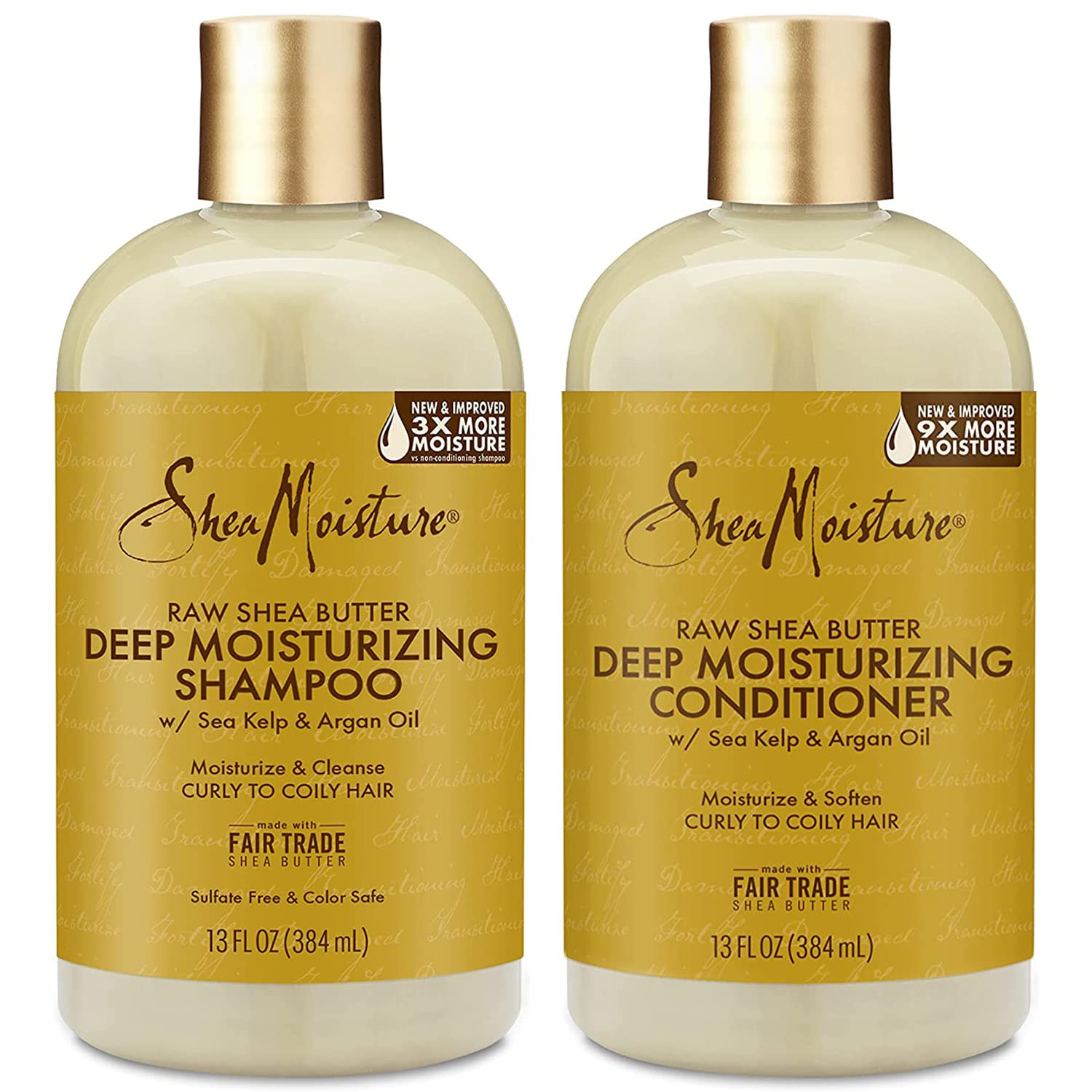 Foto 2 pulgar | Set de Champú y Acondicionador SheaMoisture Raw Shea Butter 384 ml C/U - Venta Internacional