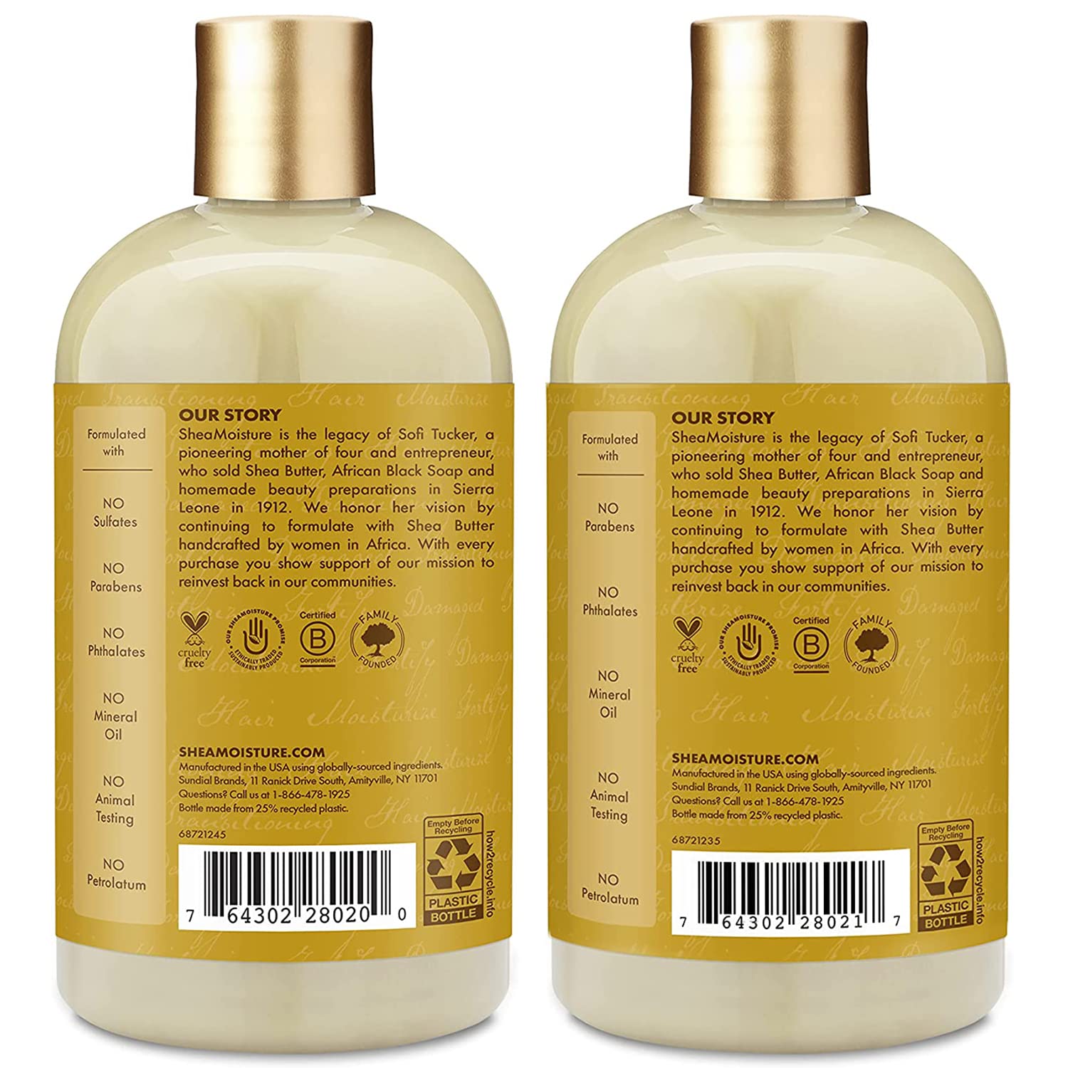Foto 3 pulgar | Set de Champú y Acondicionador SheaMoisture Raw Shea Butter 384 ml C/U - Venta Internacional