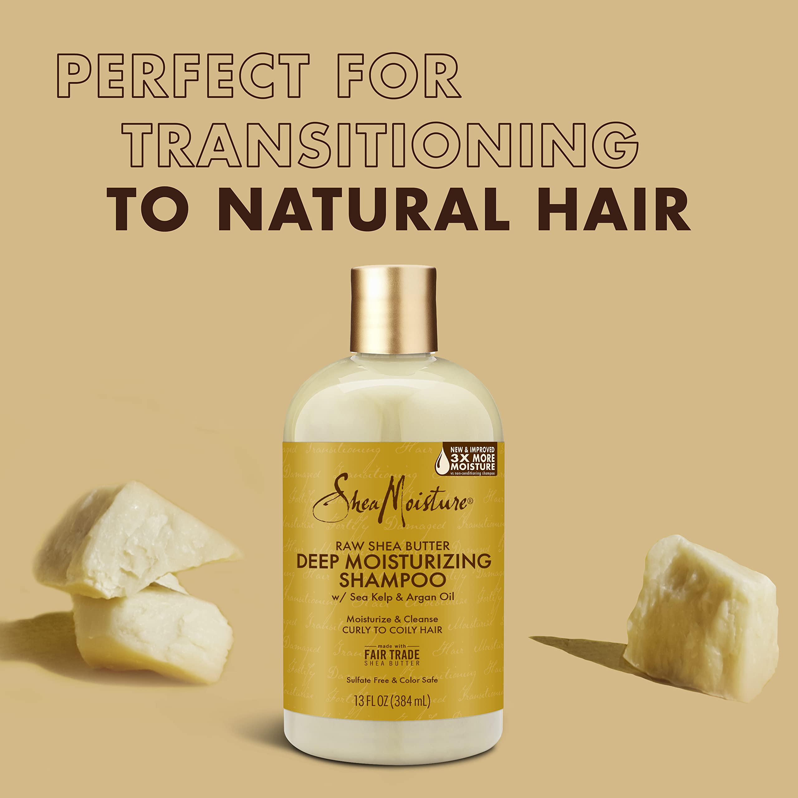 Foto 5 pulgar | Set de Champú y Acondicionador SheaMoisture Raw Shea Butter 384 ml C/U - Venta Internacional