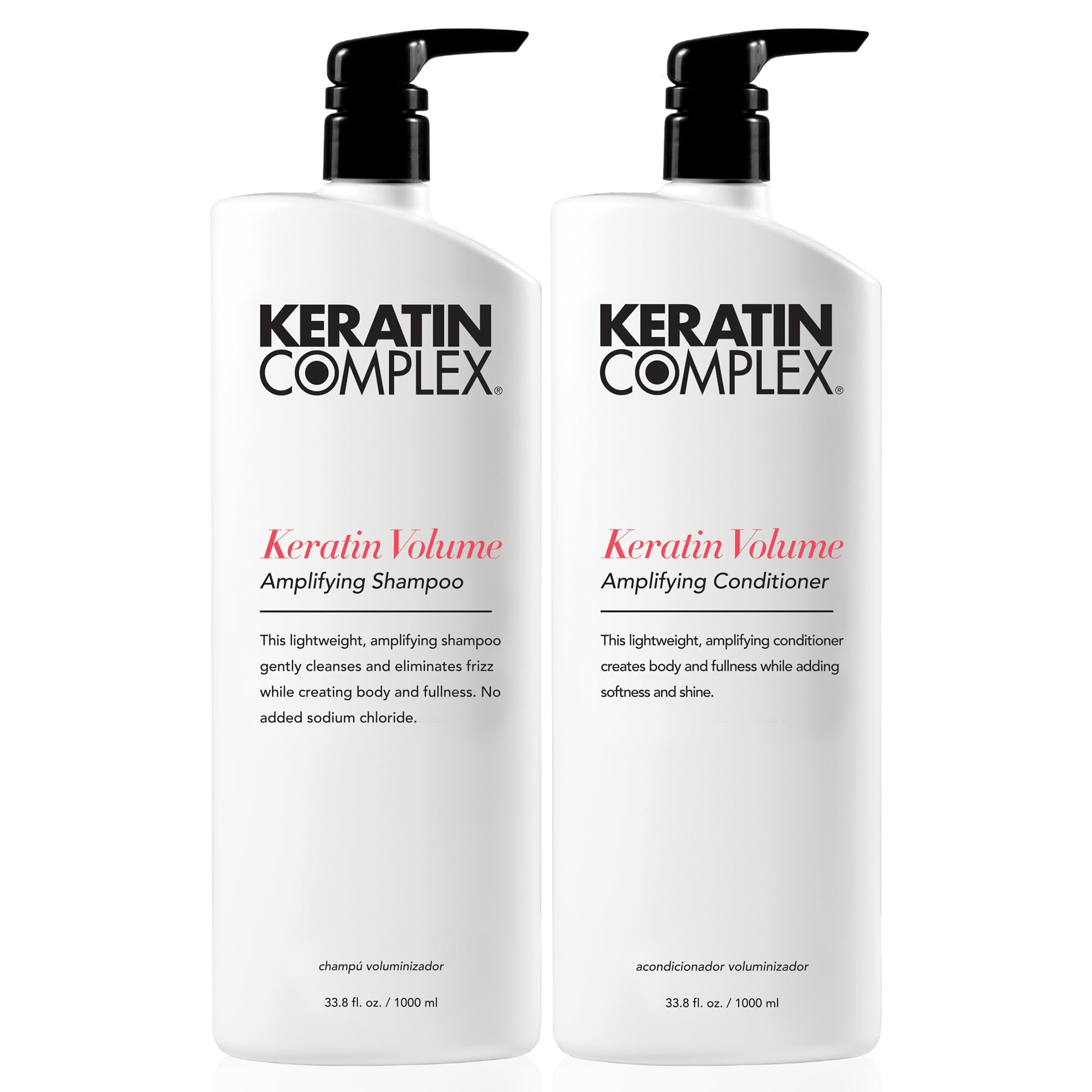 Foto 2 pulgar | Champú Y Acondicionador Duo Keratin Complex Keratin Volume - Venta Internacional.