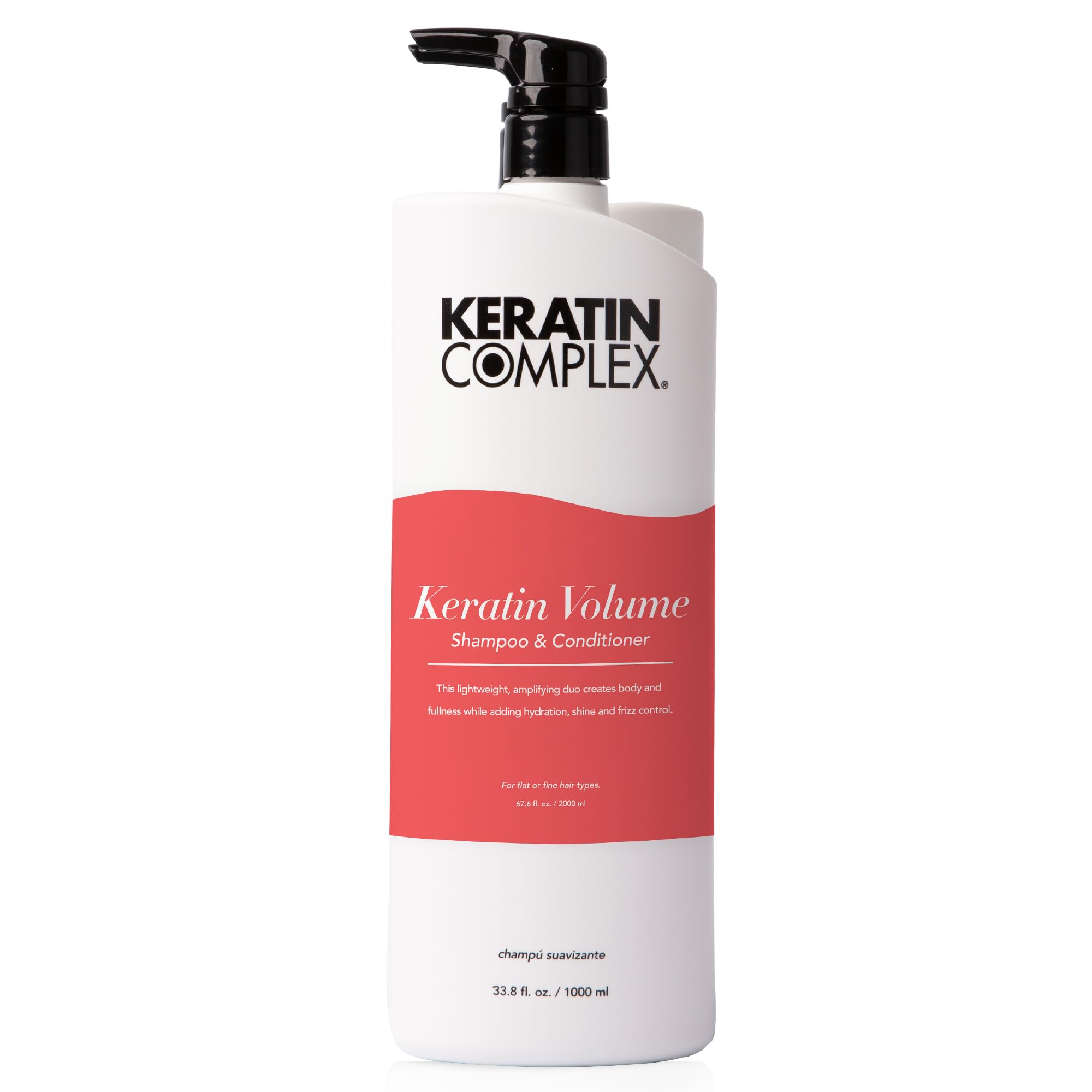 Foto 6 | Champú Y Acondicionador Duo Keratin Complex Keratin Volume - Venta Internacional.