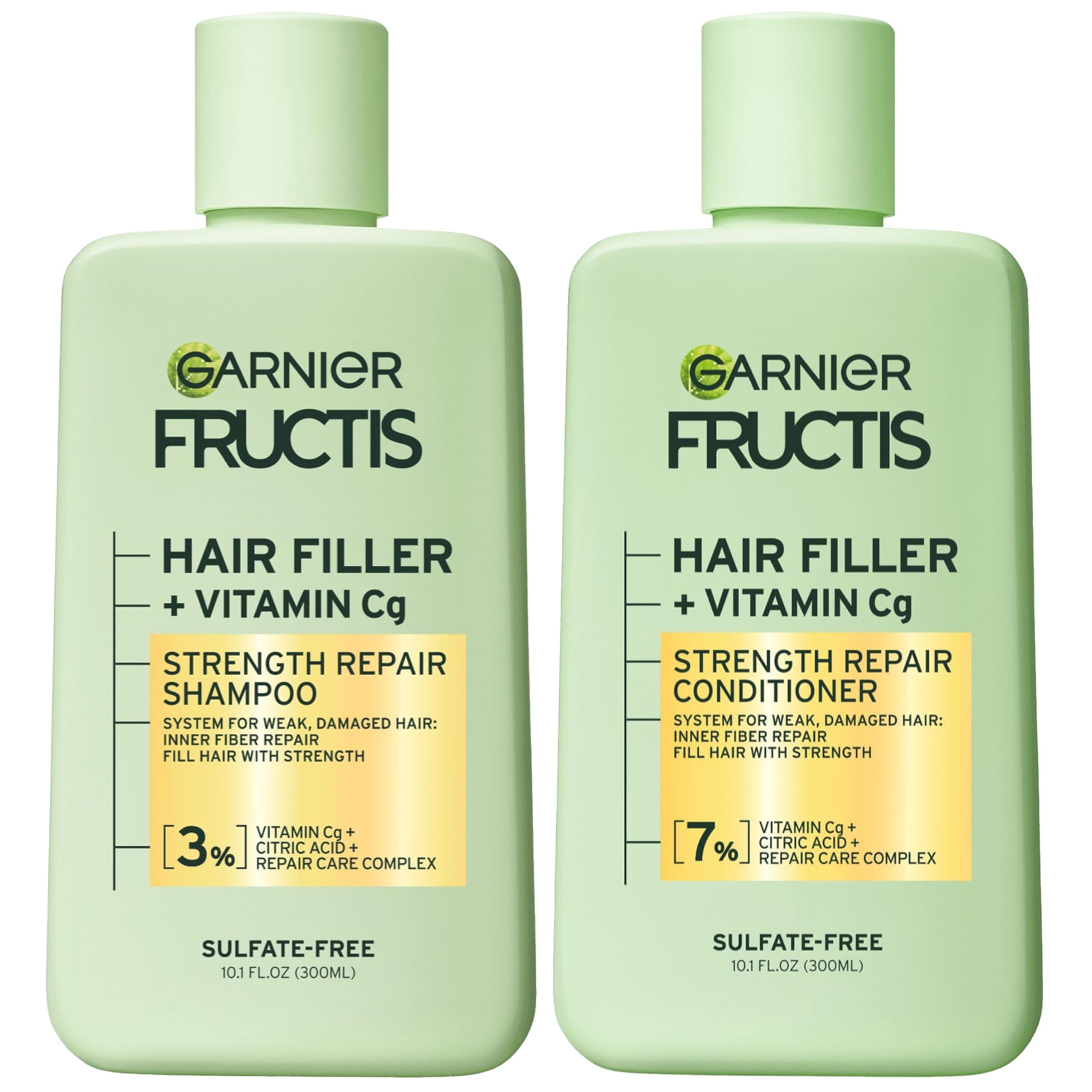 Foto 2 pulgar | Set Para El Cuidado Del Cabello Garnier Fructis Hair Filler Strength Repair - Venta Internacional.