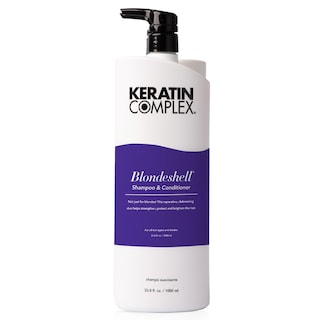 Foto 6 | Champú Y Acondicionador Duo Keratin Complex Blondeshell - Venta Internacional.