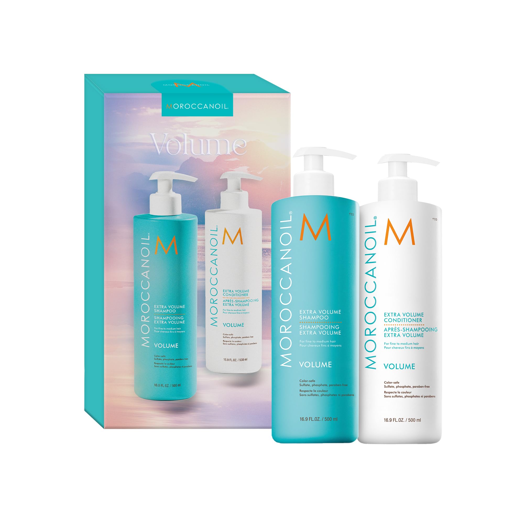 Foto 1 | Set De Champú Y Acondicionador Moroccanoil Extra Volume 500 Ml - Venta Internacional.