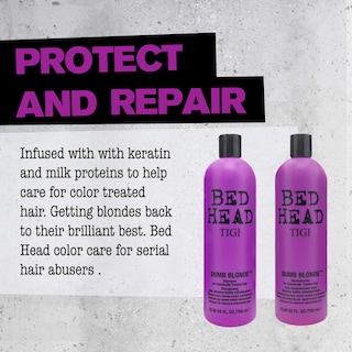 Foto 2 | Set De Champú Y Acondicionador Tigi Bed Head Dumb Blonde 750 Ml - Venta Internacional.