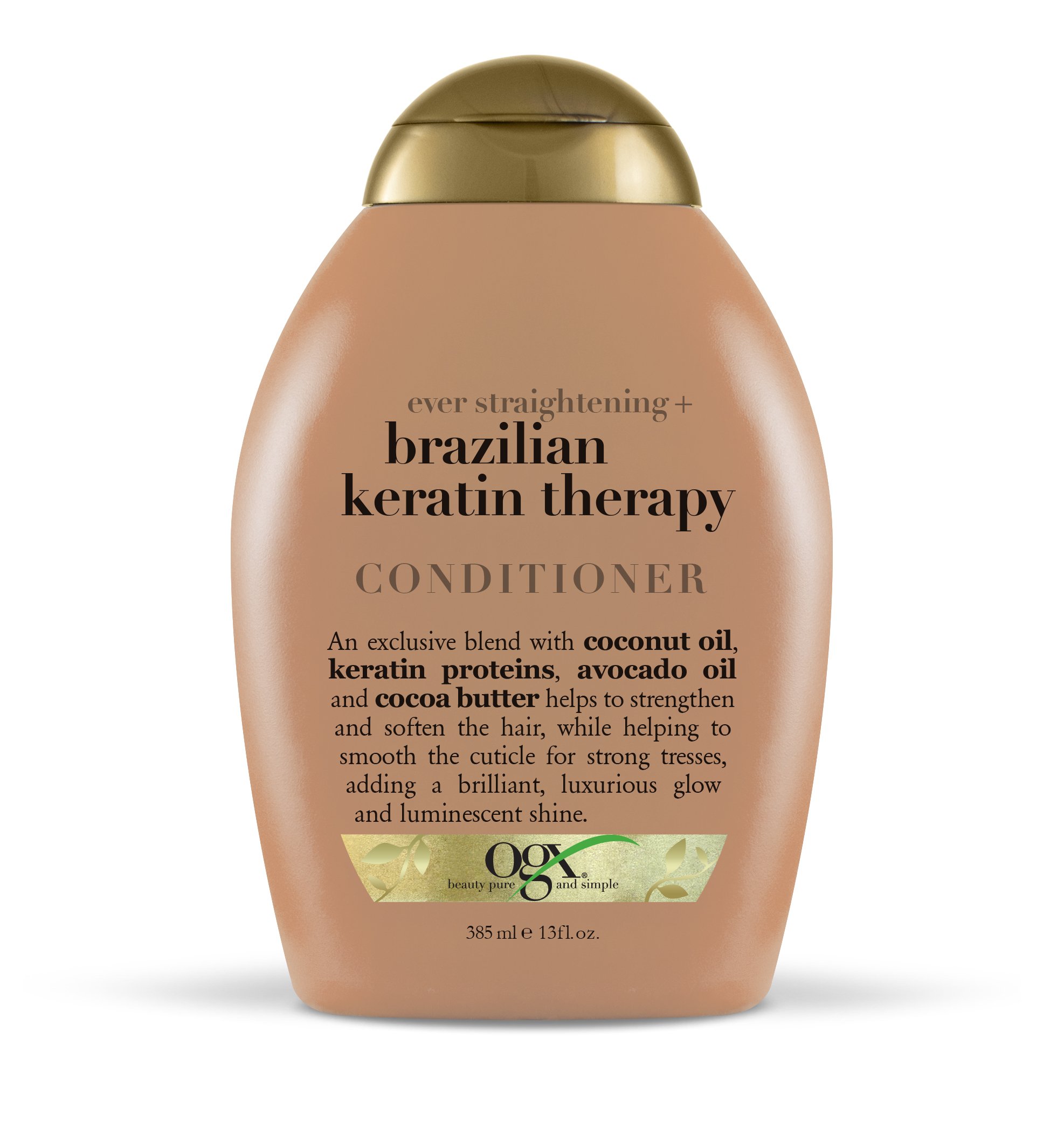 Foto 4 pulgar | Set De Champú Y Acondicionador Ogx Ever-straightening + Brazillian Keratin Therapy 385 Ml - Venta Internacional.