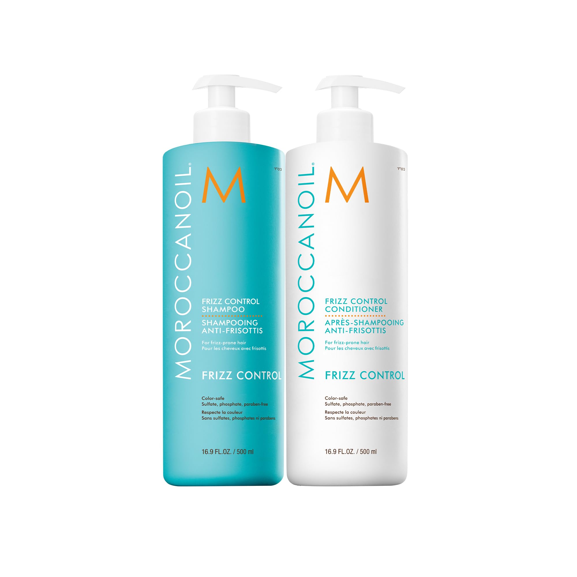 Foto 3 pulgar | Set De Champú Y Acondicionador Moroccanoil Frizz Control 500 Ml - Venta Internacional.