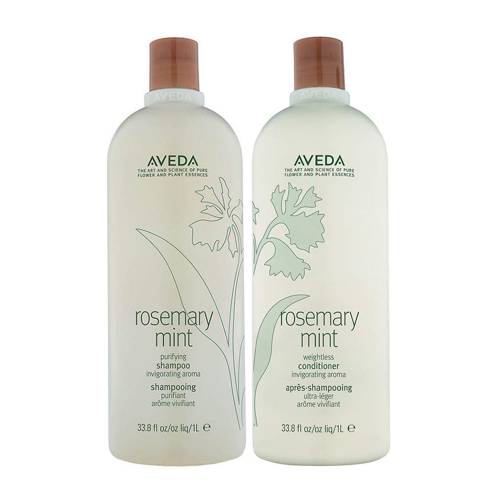 Foto 3 pulgar | Champú Y Acondicionador Aveda Rosemary Mint 1l Duo - Venta Internacional.