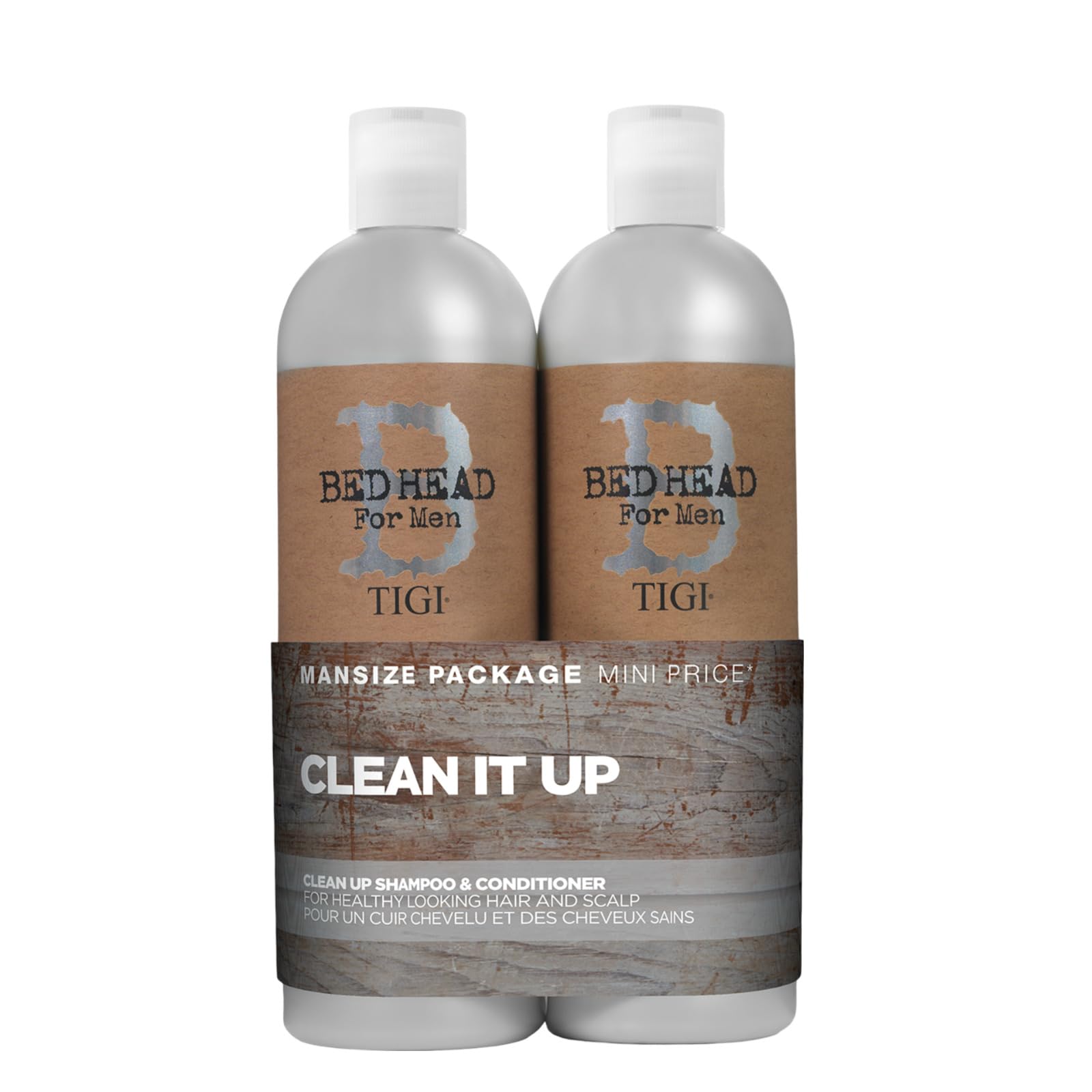 Foto 1 | Kit De Limpieza Tigi Bed Head B Para Hombre Con Champú Y Acondicionador De 750 Ml - Venta Internacional.