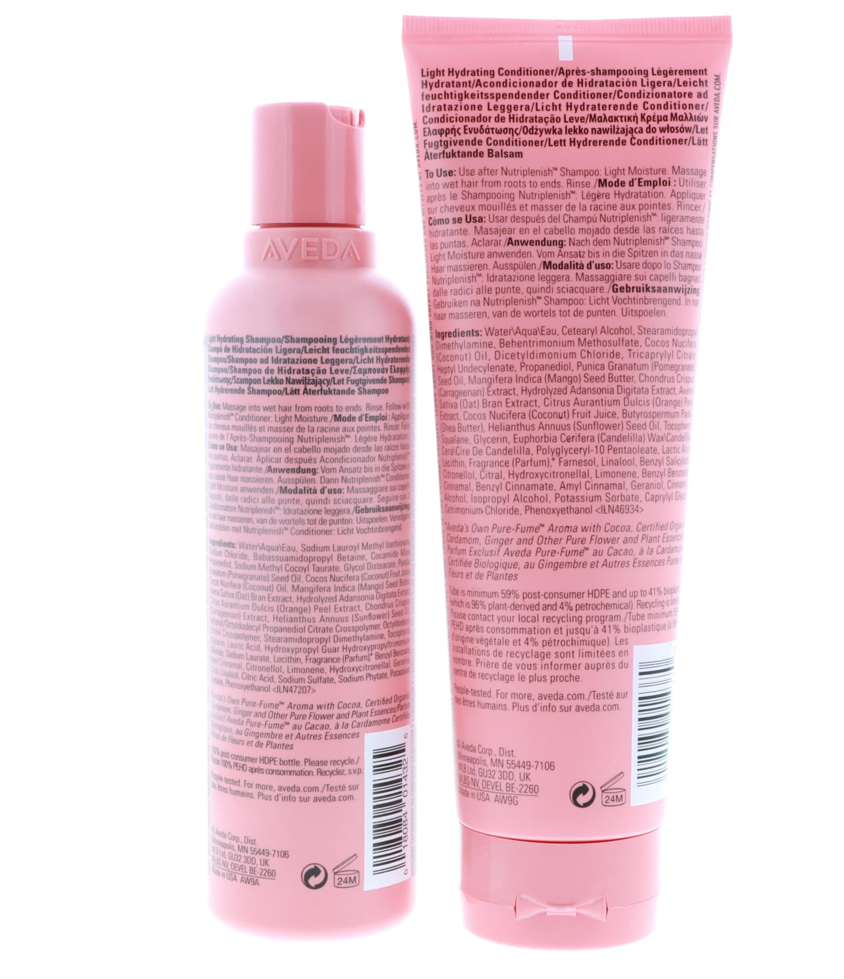 Foto 4 pulgar | Set De Champú Y Acondicionador Aveda Nutriplenish Light Moisture - Venta Internacional.