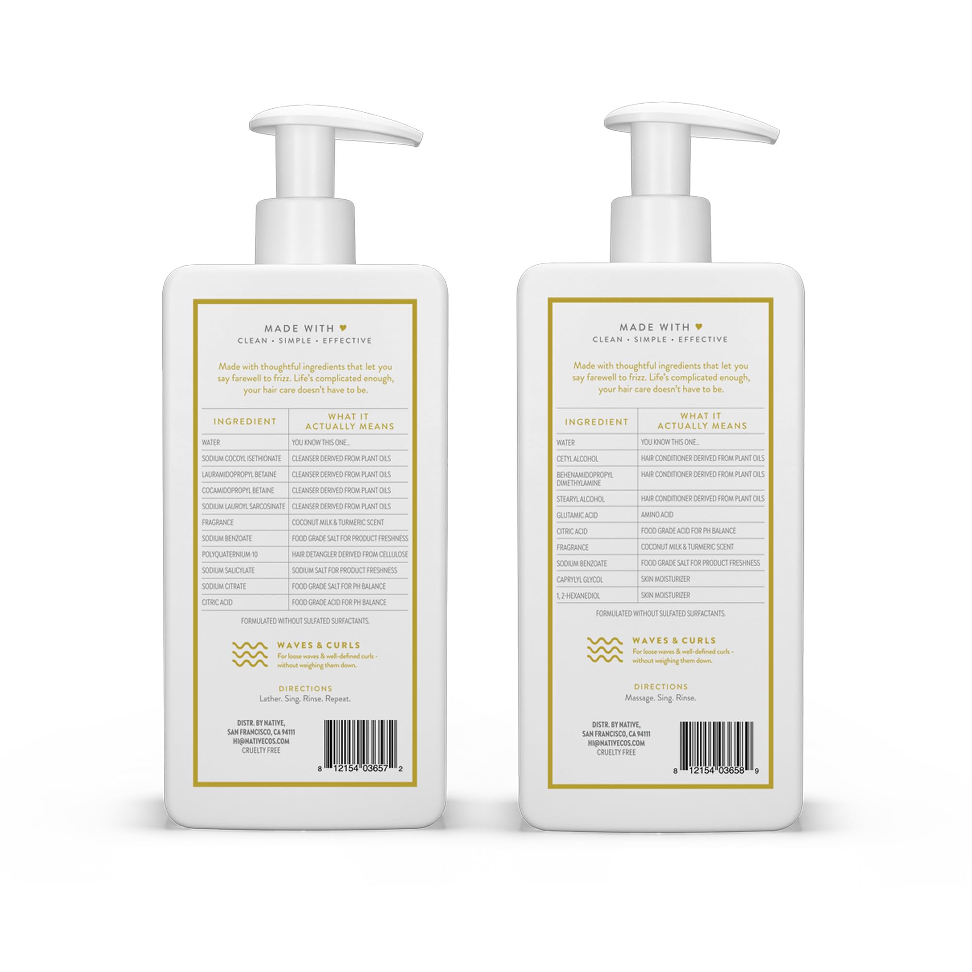 Foto 3 pulgar | Set De Champú Y Acondicionador Native Strengthening 500 Ml - Venta Internacional.