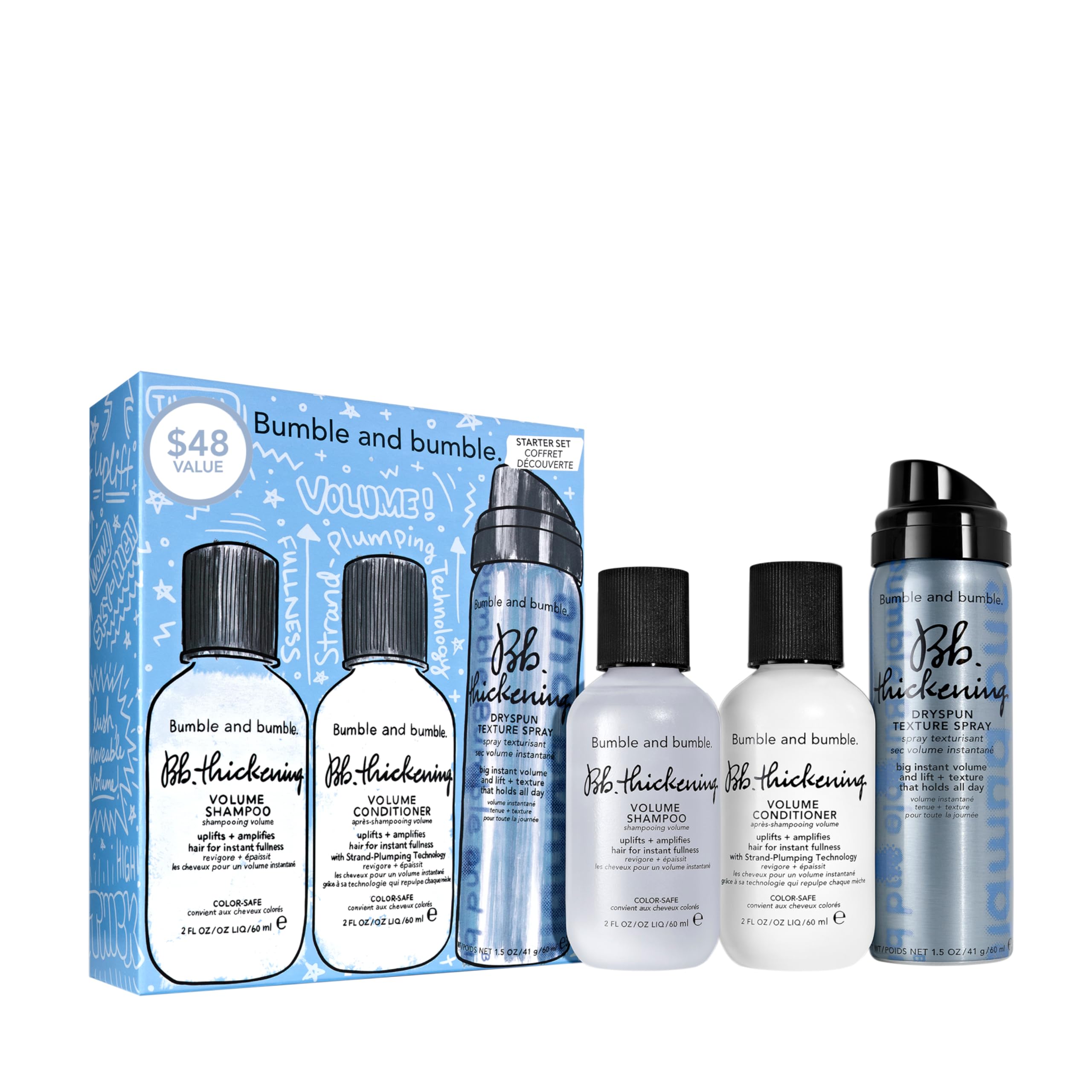Foto 1 | Set De Inicio Para Dar Volumen Al Cabello Bumble And Bumble. Engrosamiento - Venta Internacional.