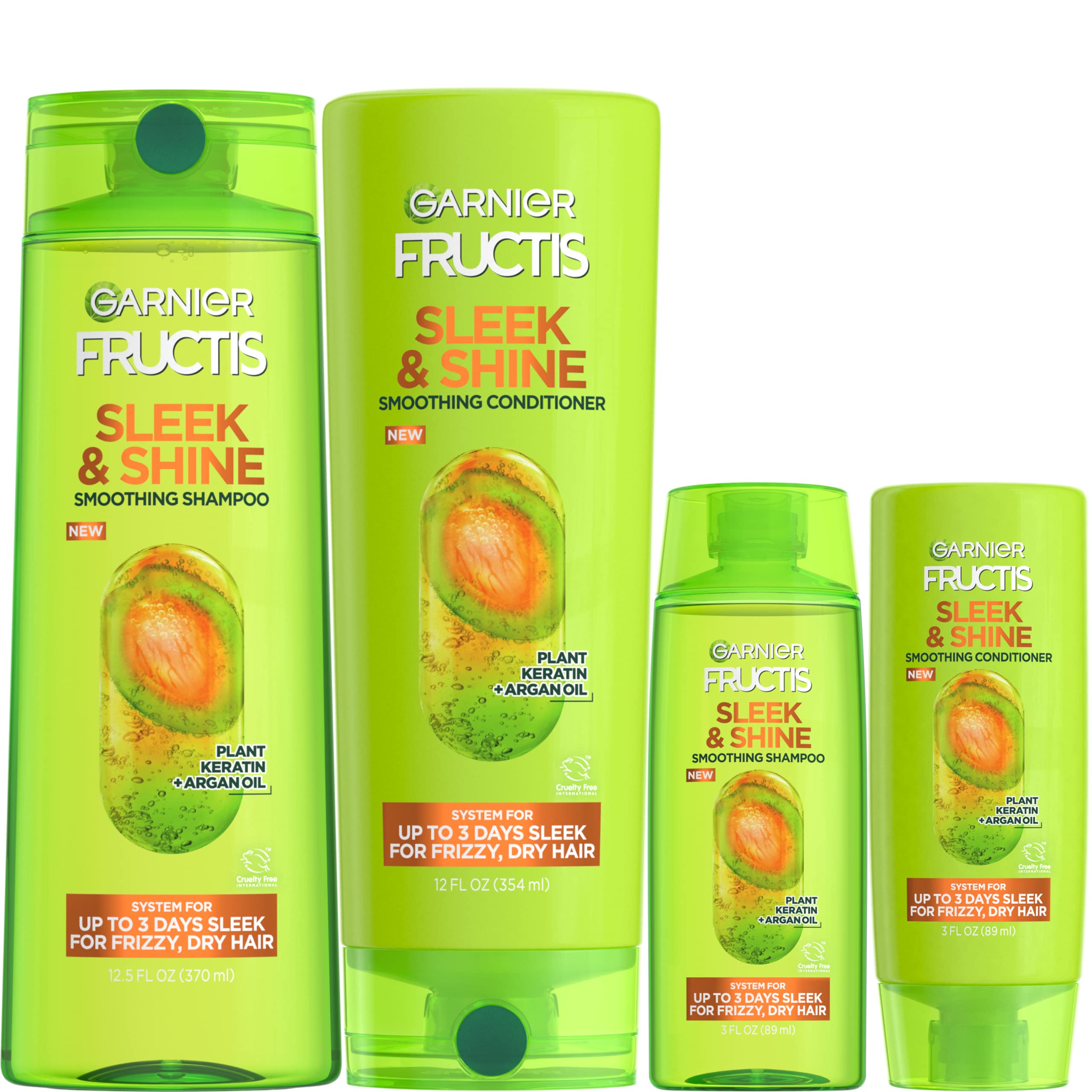 Foto 1 | Set De Champú Y Acondicionador Garnier Fructis Sleek & Shine - Venta Internacional.